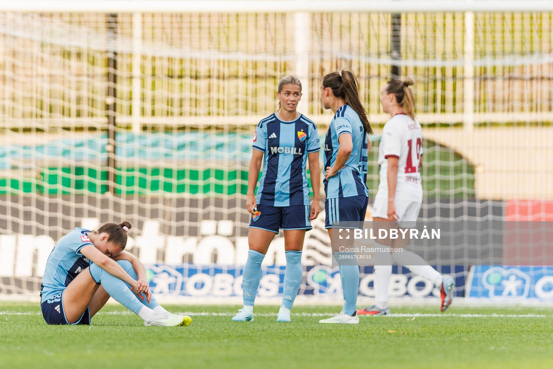 Djurgårdens Selma Larsen Svendsen deppar