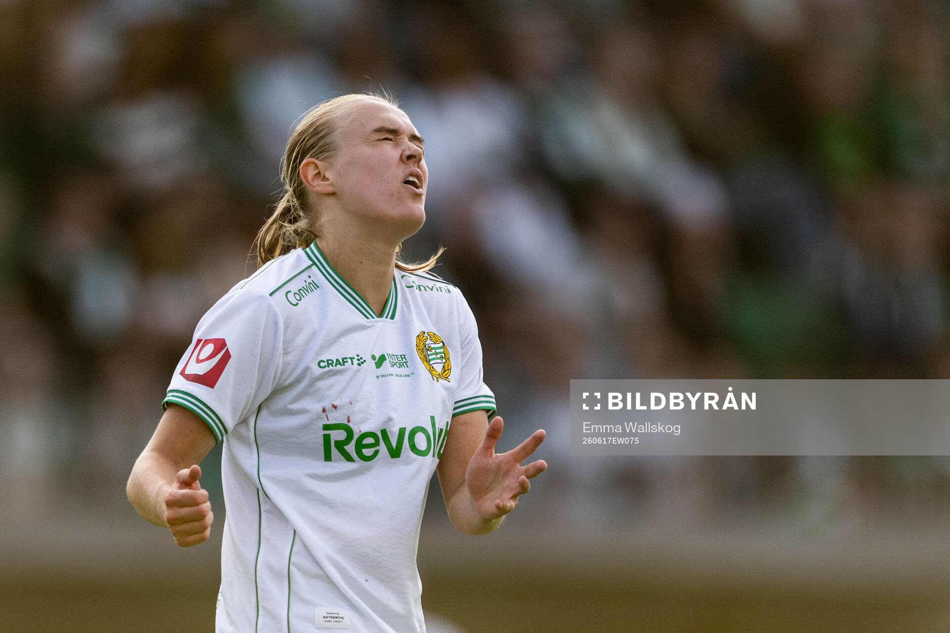 Hammarbys Elin Sørum deppar