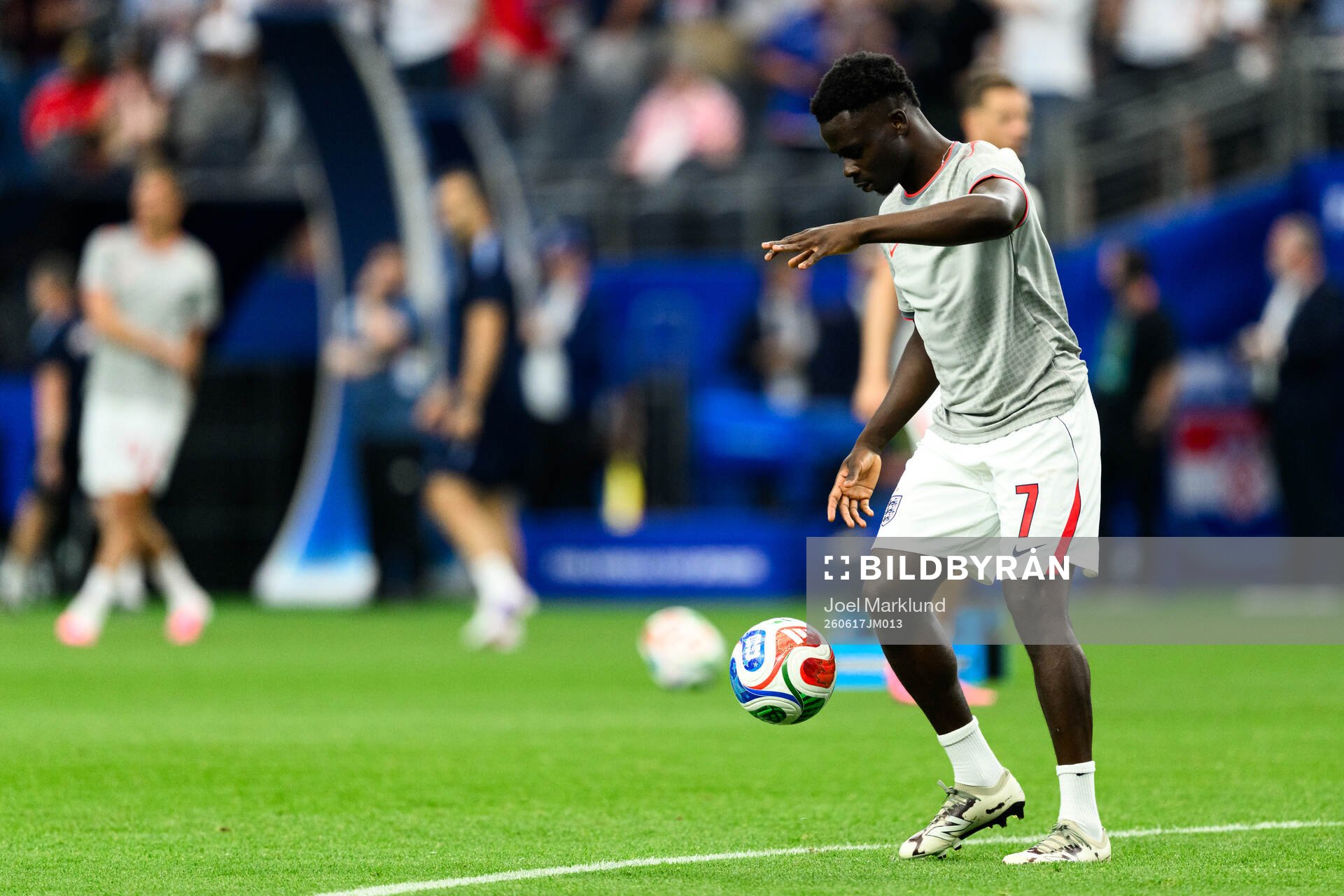 Bukayo Saka of England