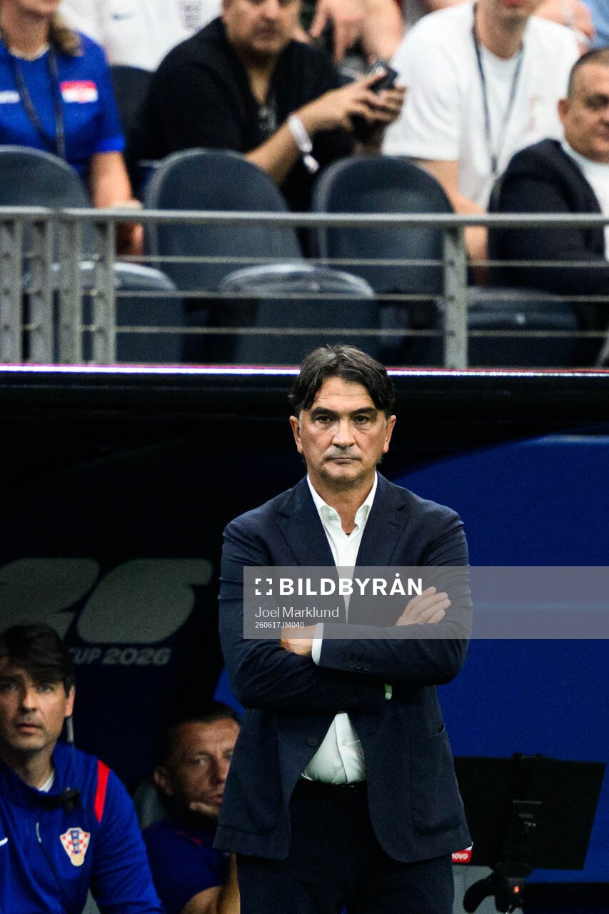 Head coach Zlatko Dalic of Croatia