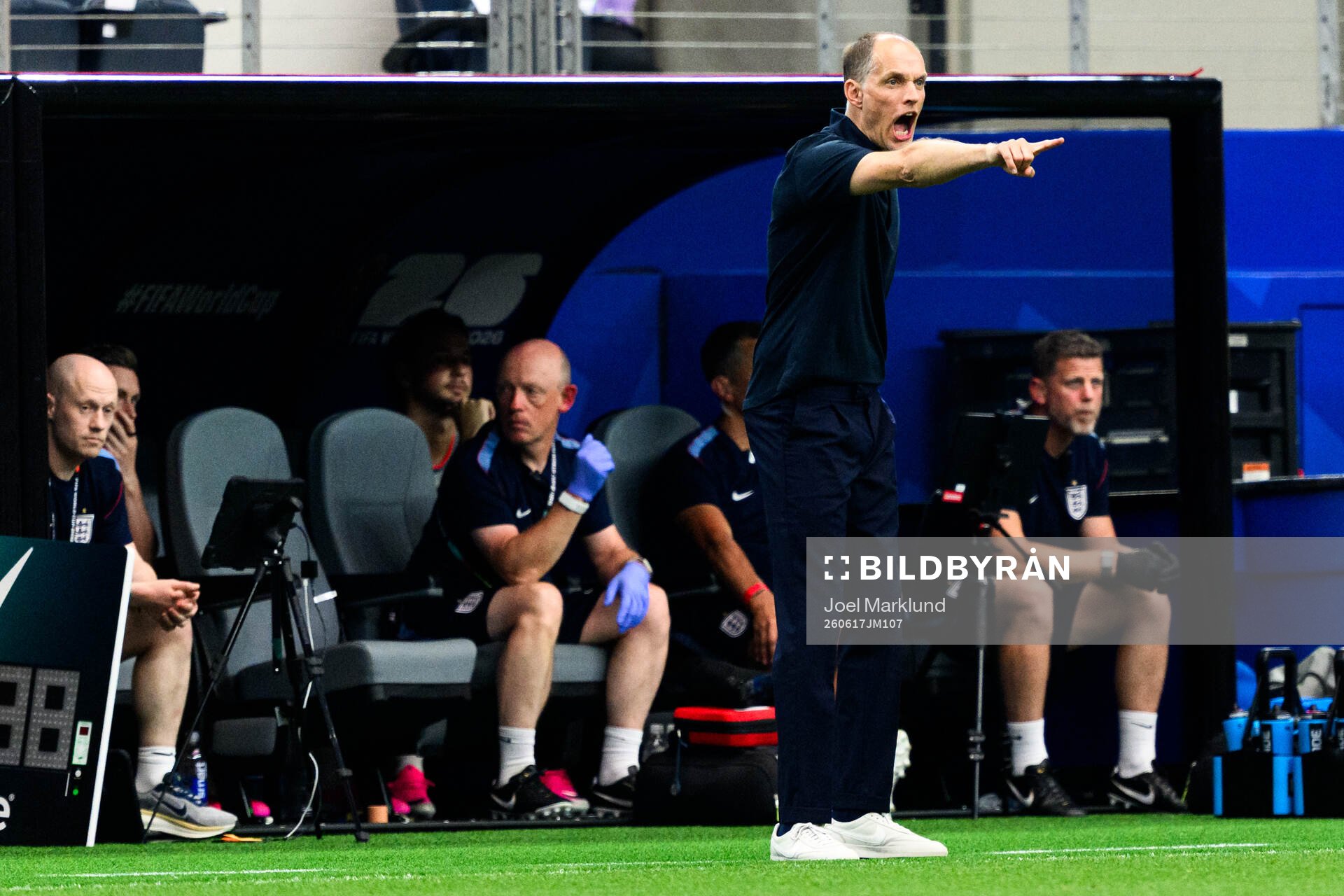 Head coach Thomas Tuchel of England
