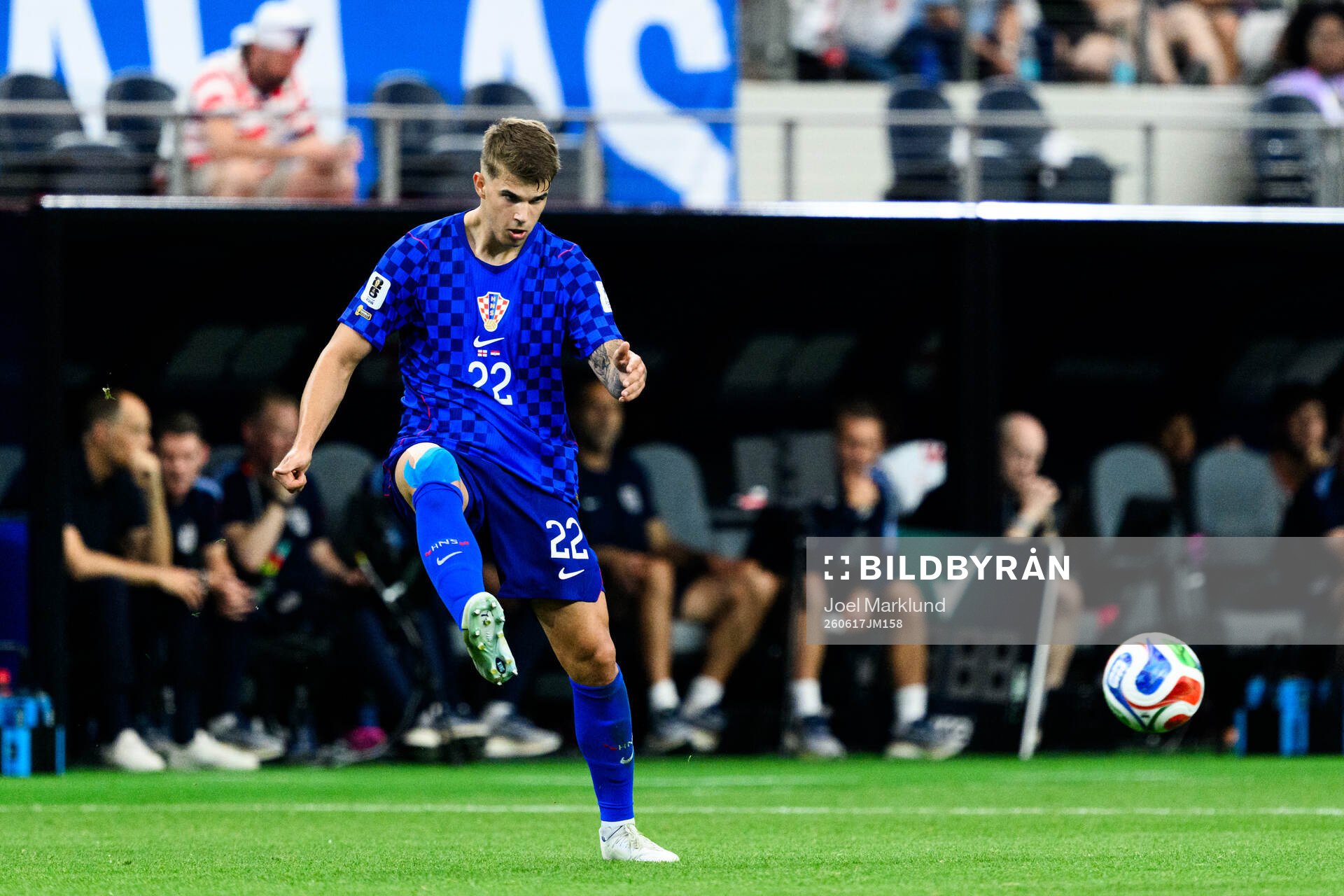 Luka Vuskovic of Croatia