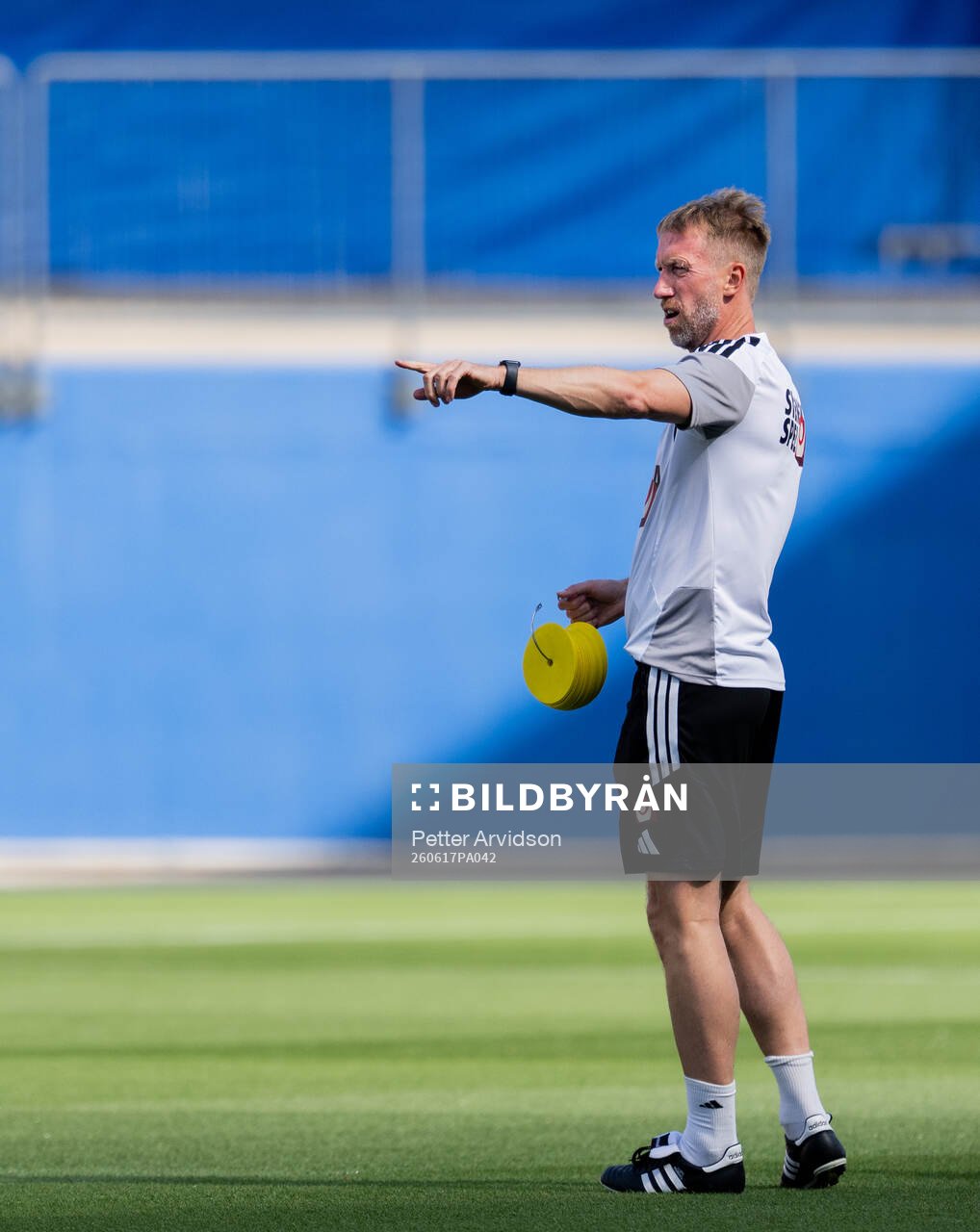 Head coach Graham Potter of the Swedish national football