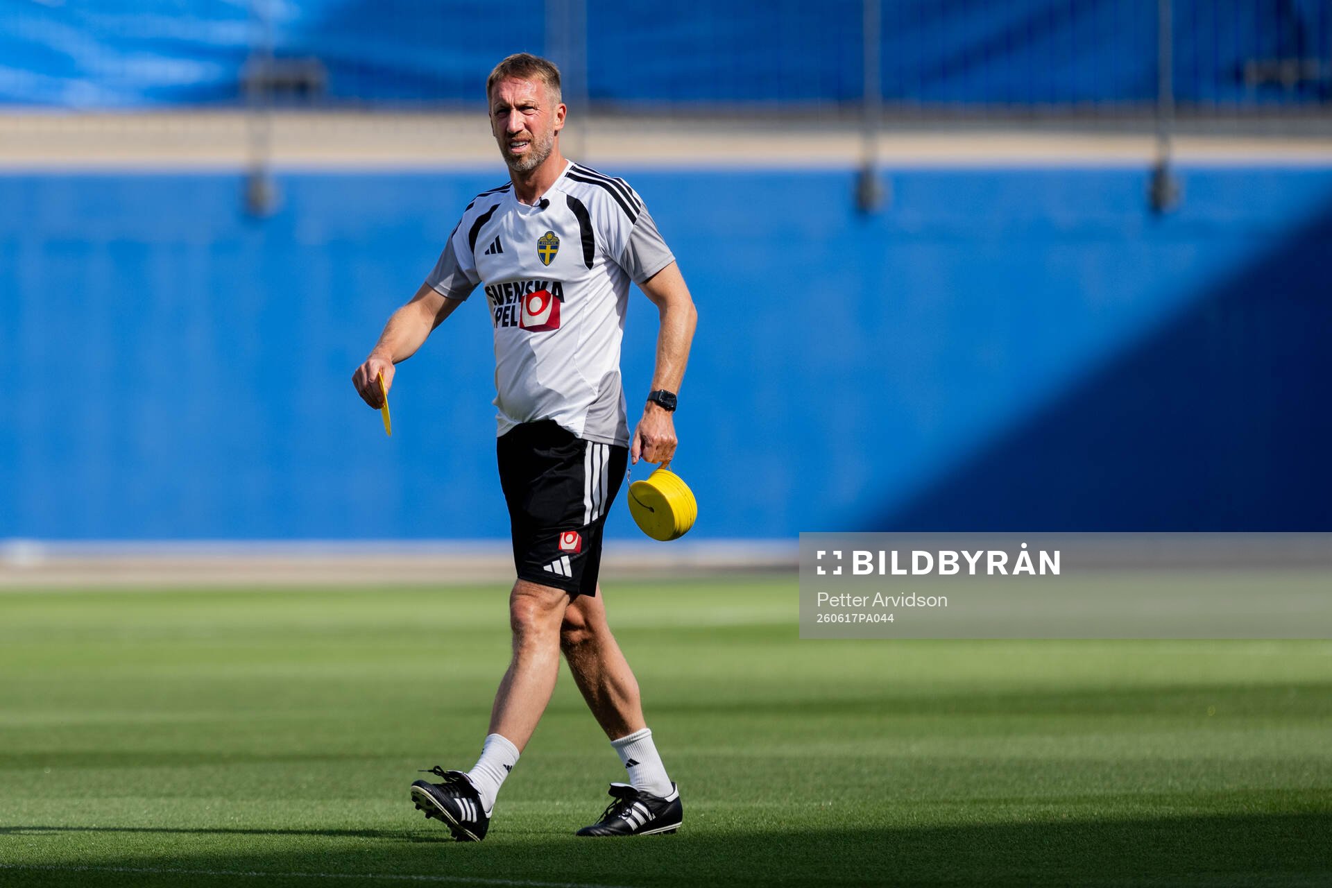 Head coach Graham Potter of the Swedish national football