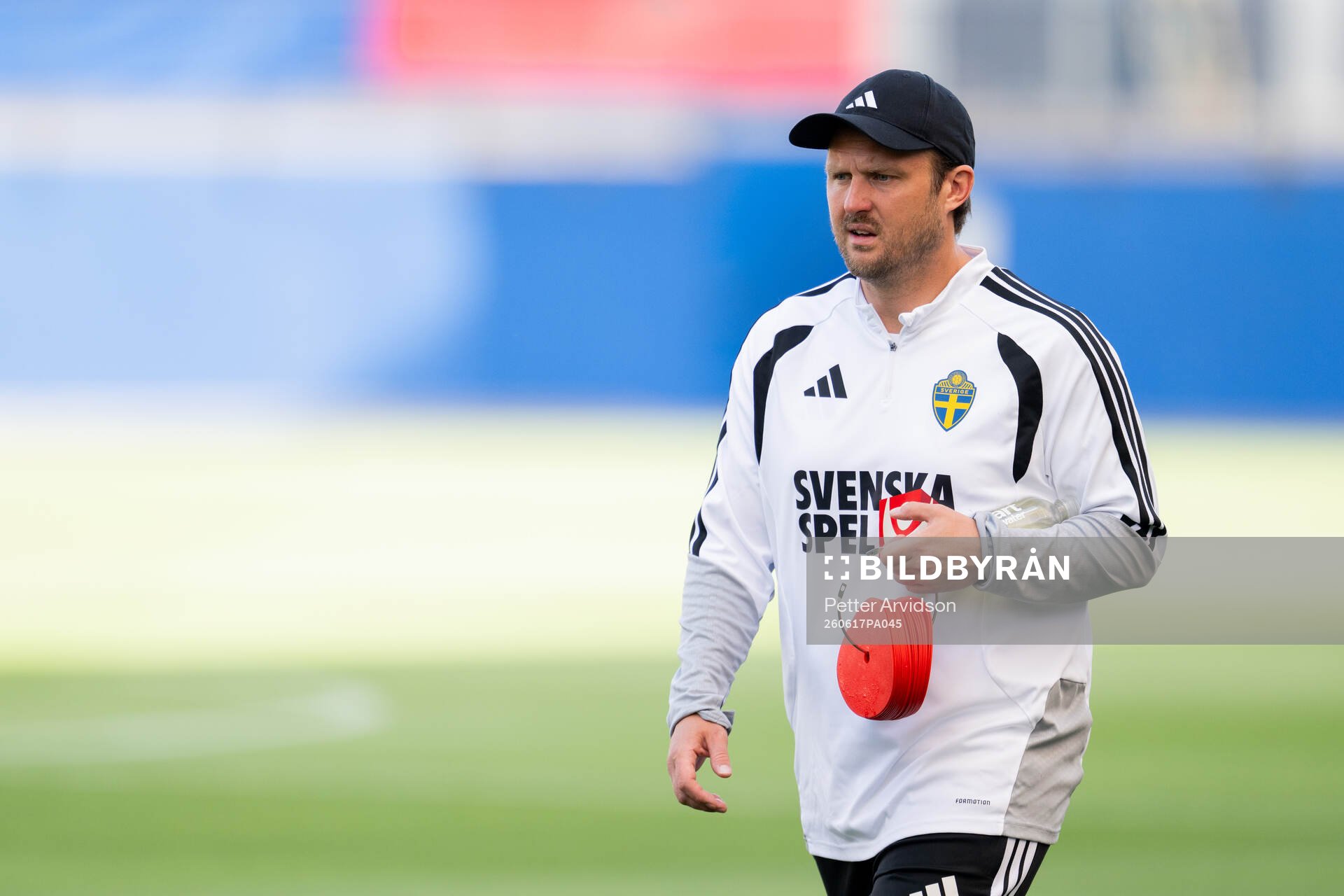 Assistant coach Björn Hamberg of the Swedish national