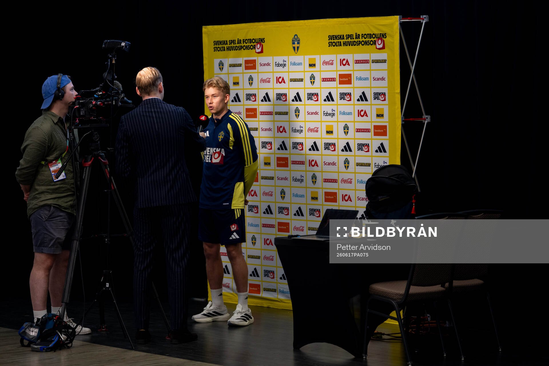 Daniel Svensson of the Swedish men's national football team