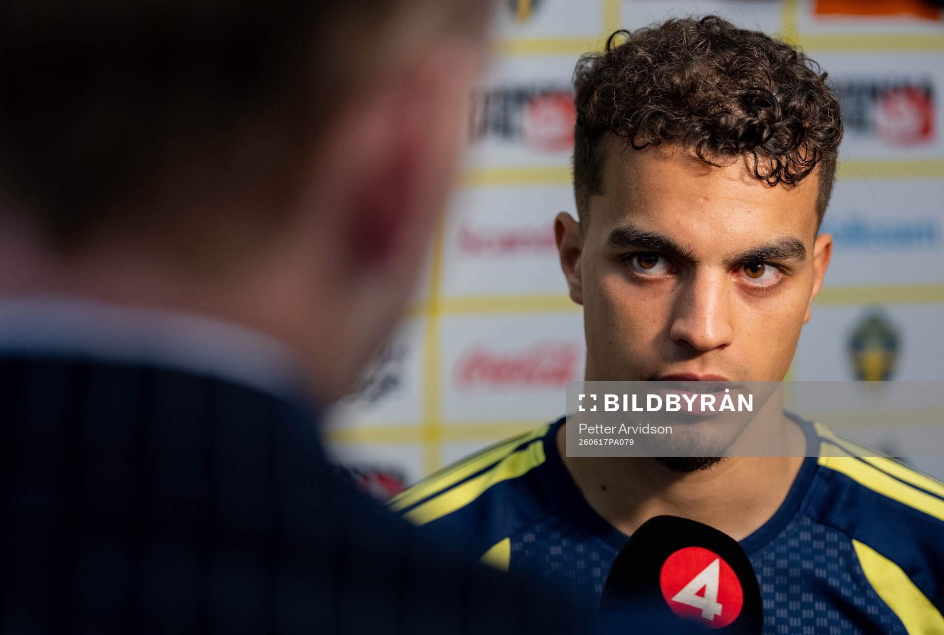 Yasin Ayari of the Swedish men's national football team