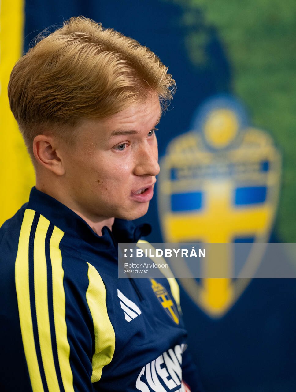 Daniel Svensson of the Swedish men's national football team