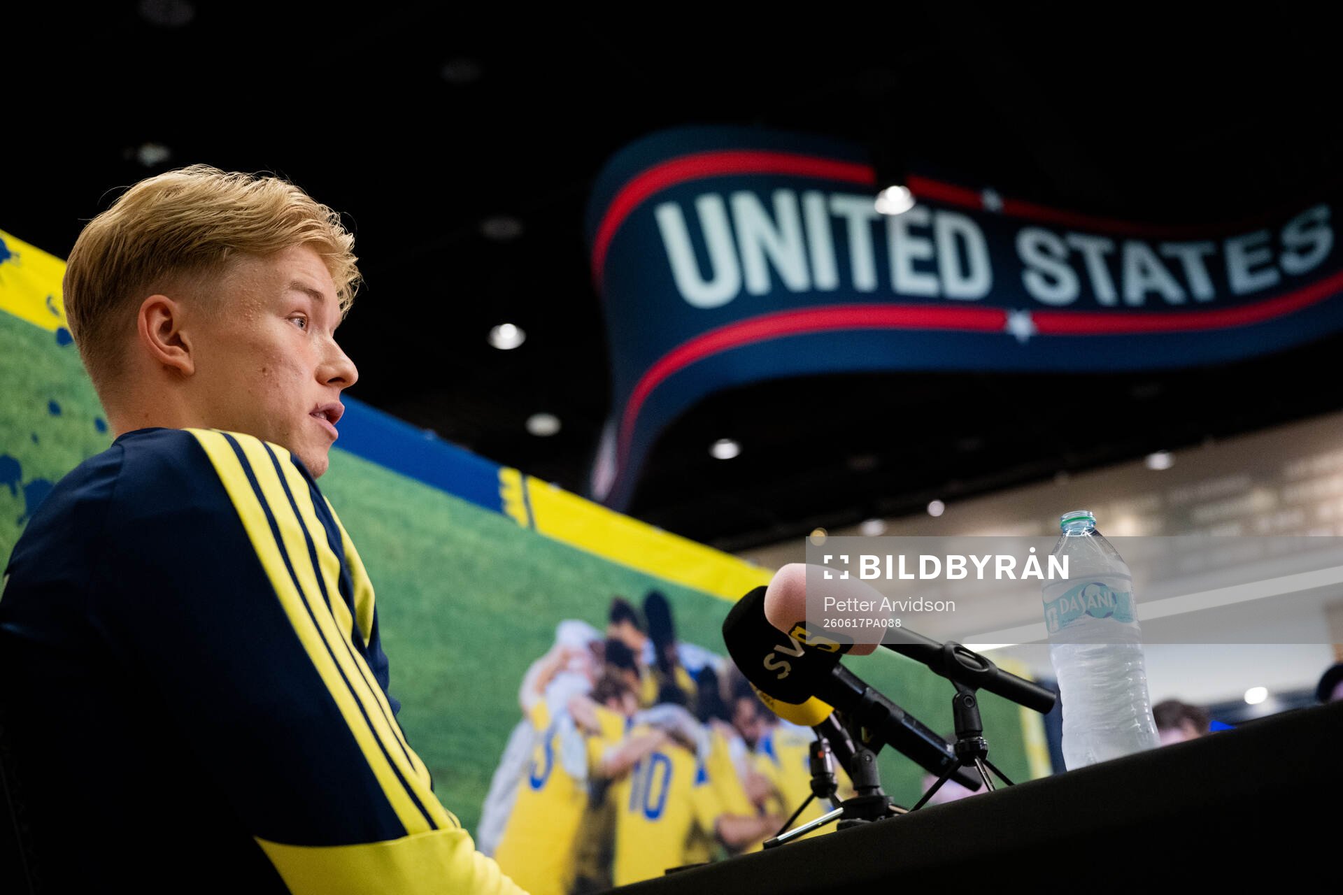 Daniel Svensson of the Swedish men's national football team