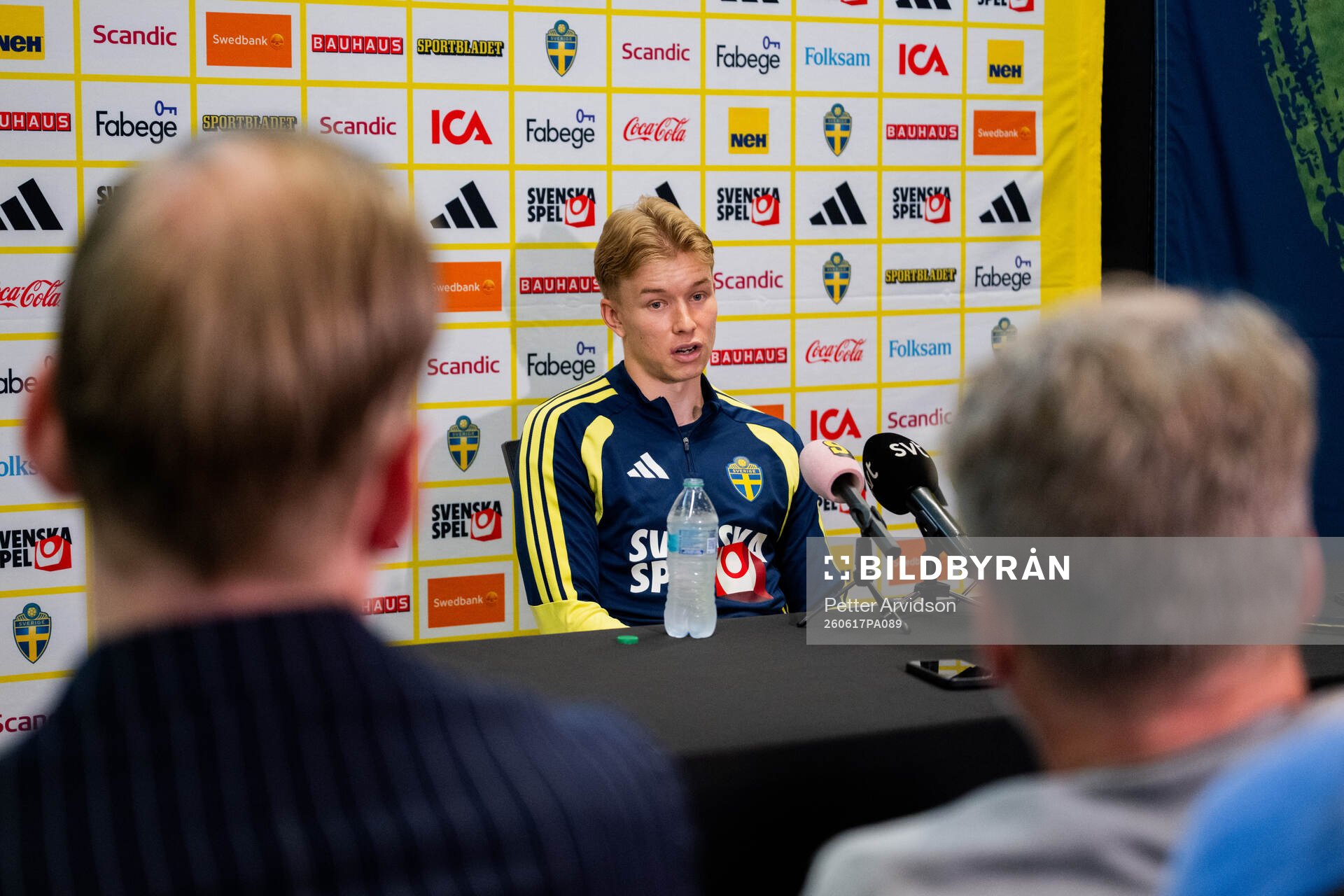 Daniel Svensson of the Swedish men's national football team