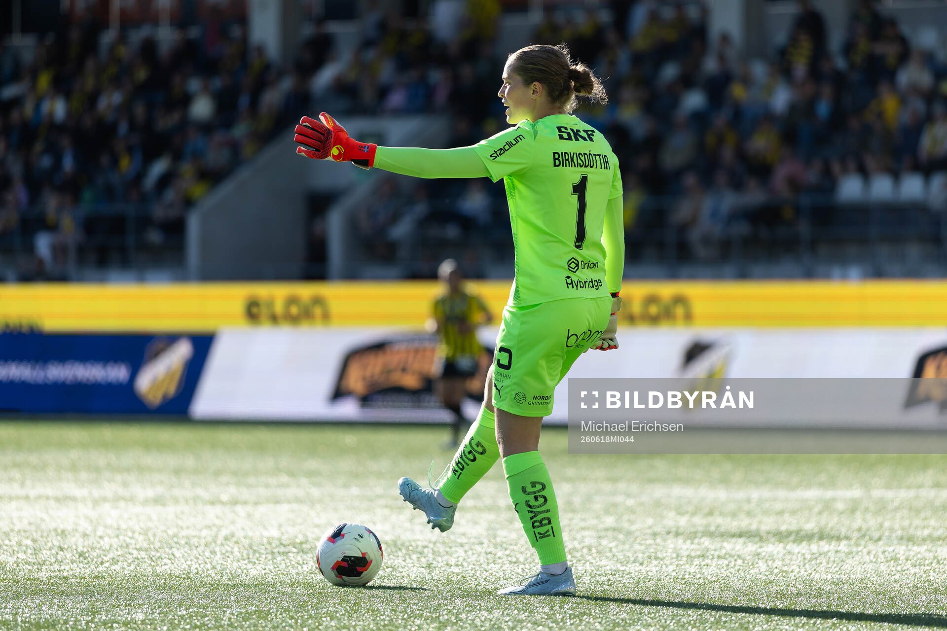 Häckens målvakt Fanney Inga Birkisdottir