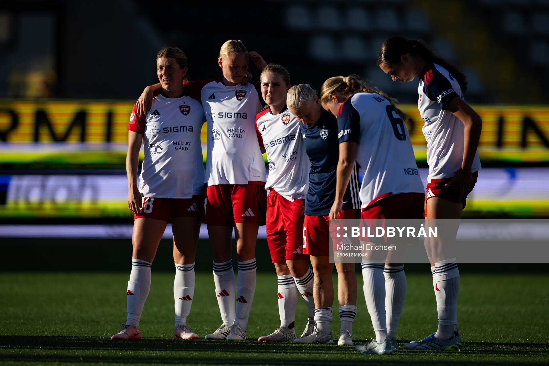 Rosengårds spelare deppar