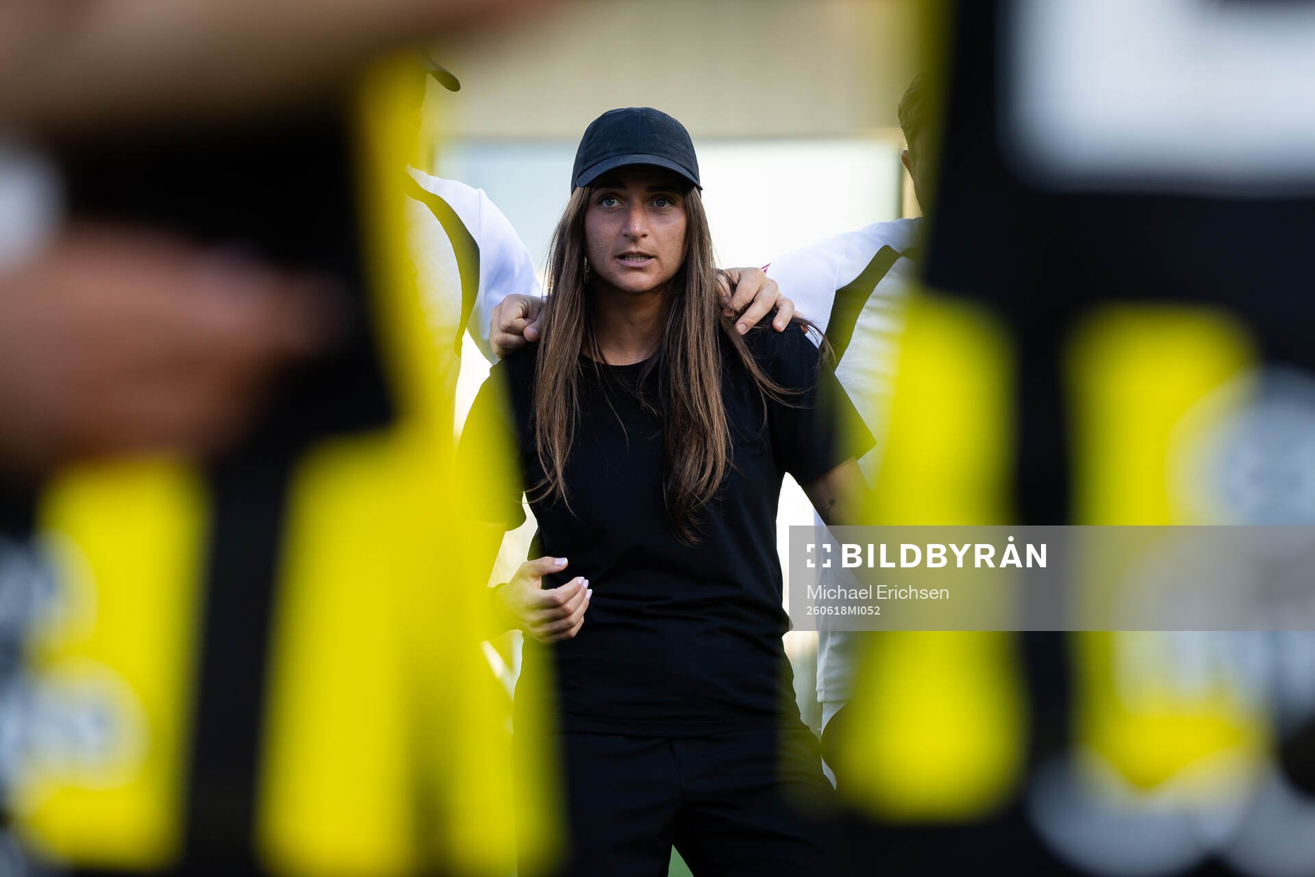 Häckens tränare Elena Sadiku