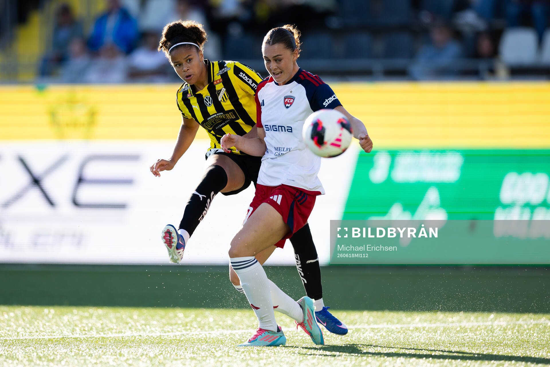 Häckens Felicia Schröder och Rosengårds Alice Enehov