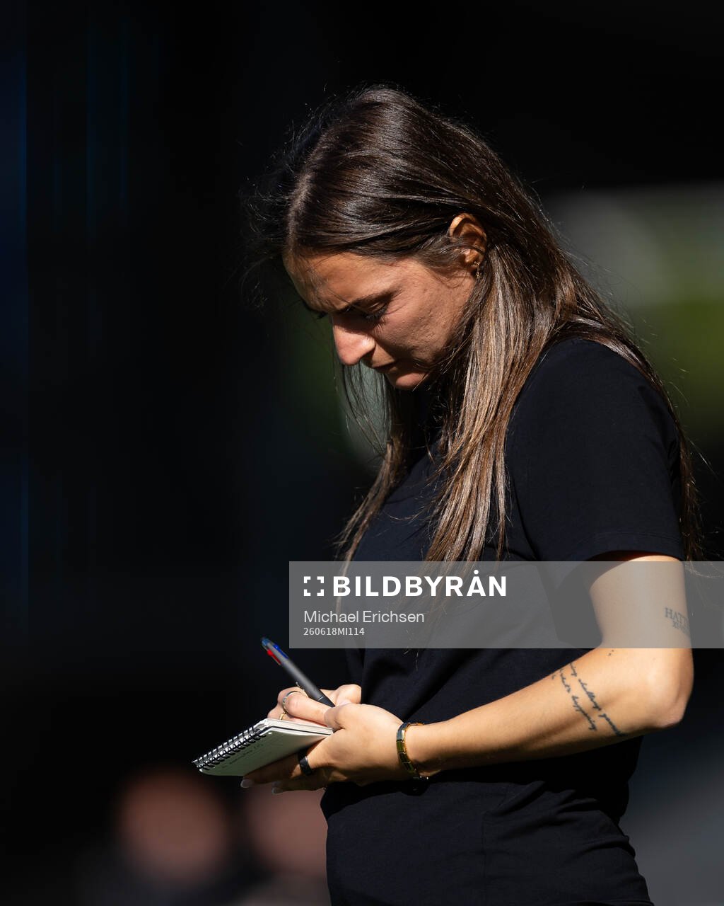Häckens tränare Elena Sadiku