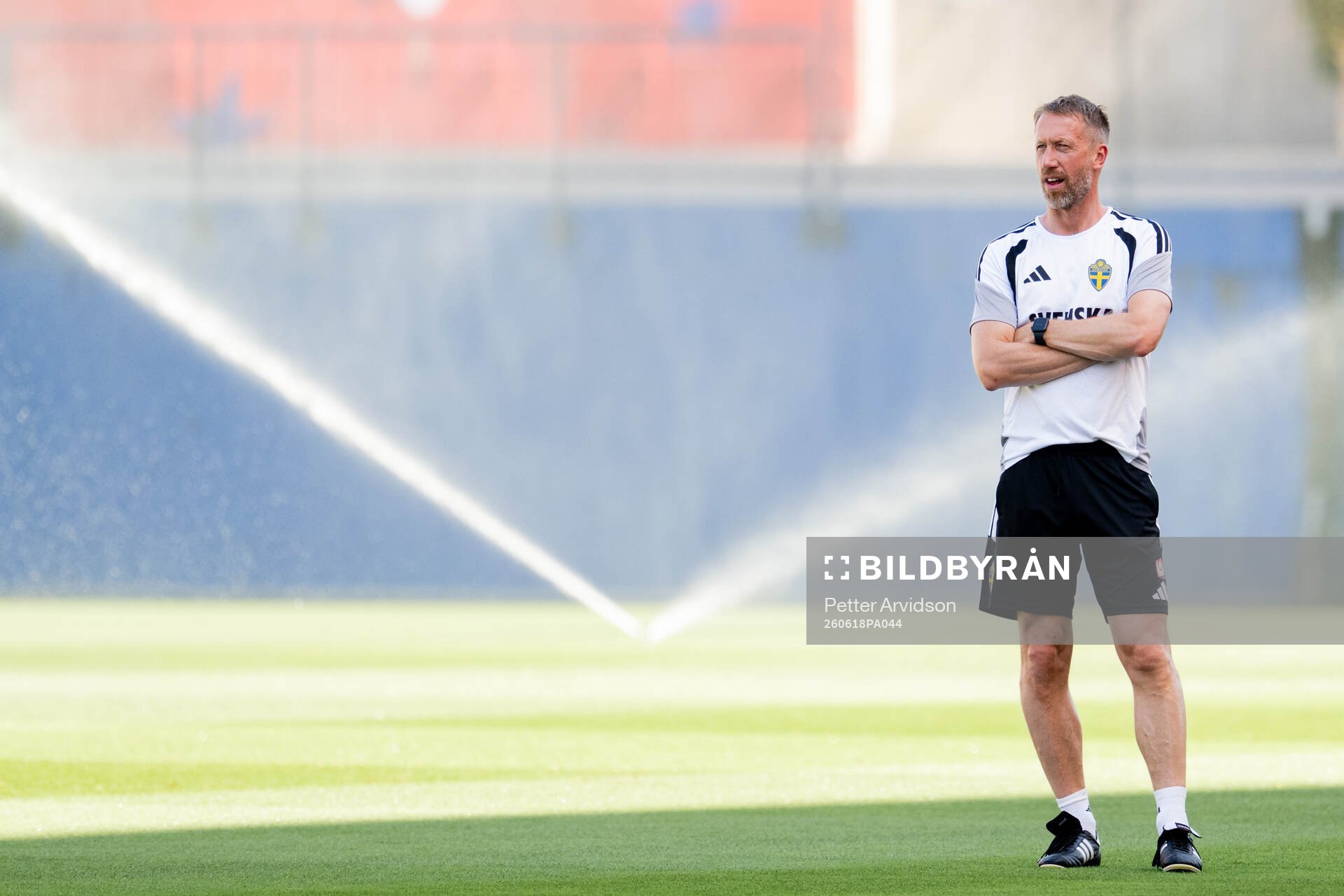 Head coach Graham Potter of the Swedish national football