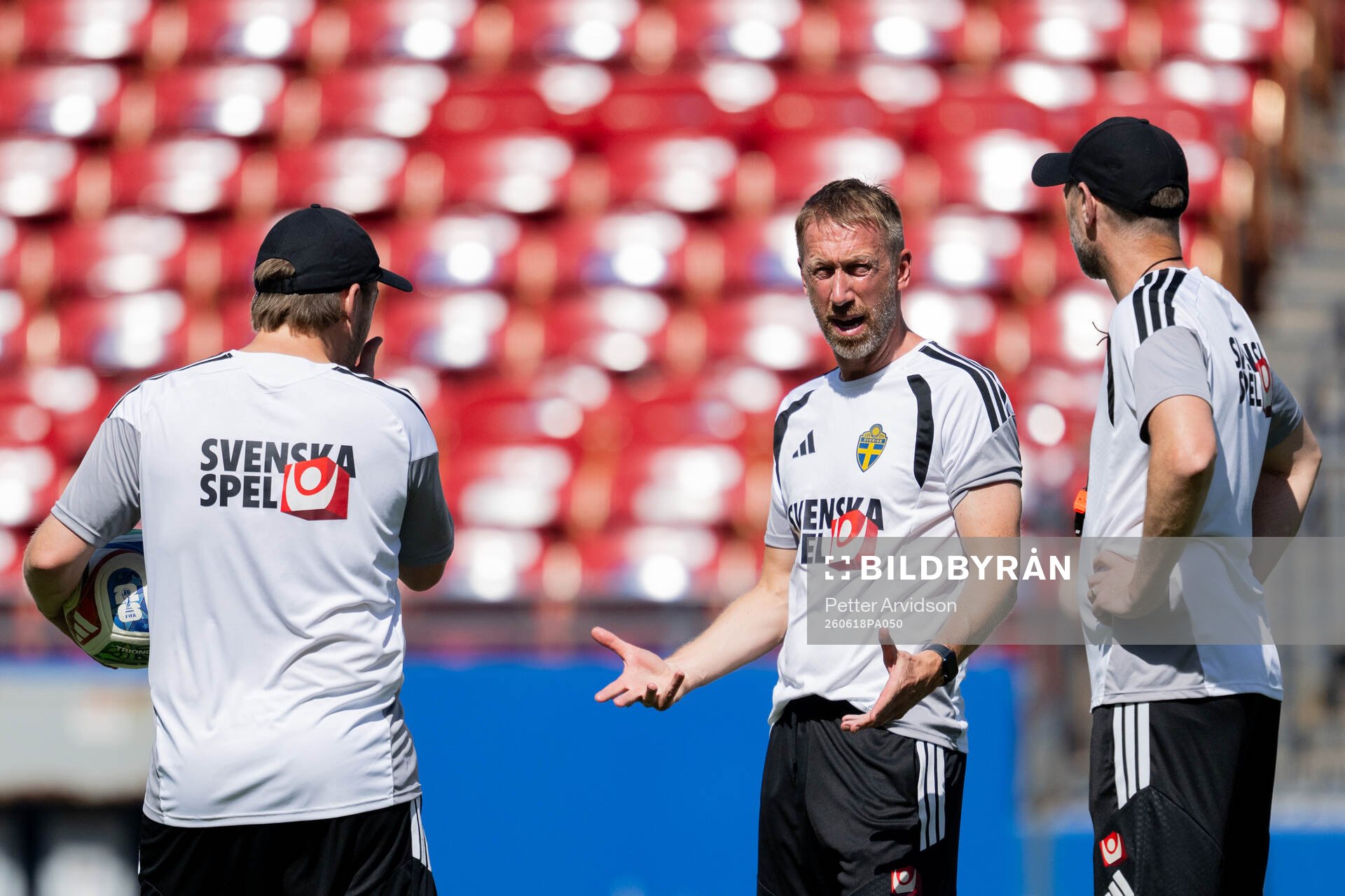 Head coach Graham Potter of the Swedish national football