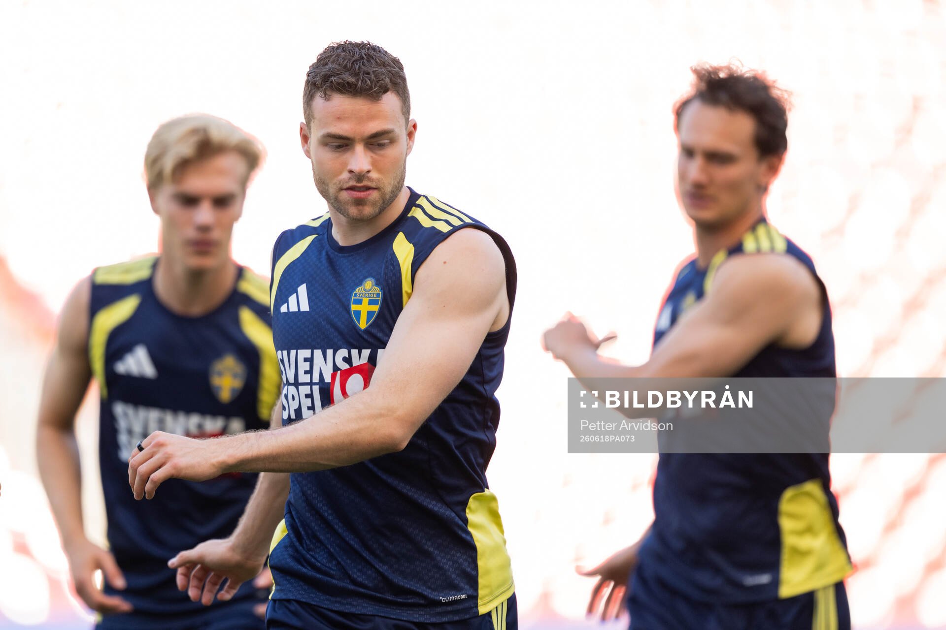 Gabriel Gudmundsson of the Swedish national football team