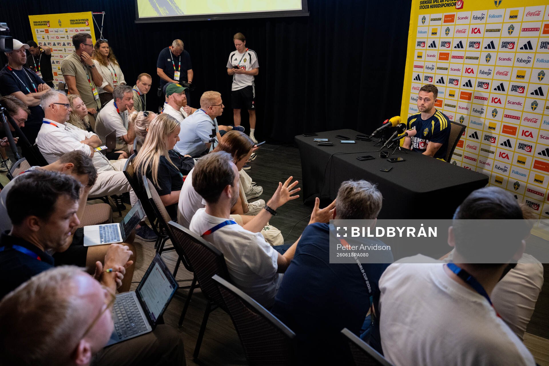 Gabriel Gudmundsson of the Swedish men's national football
