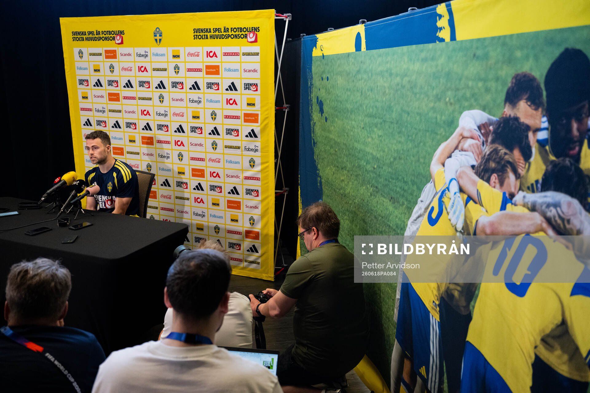 Gabriel Gudmundsson of the Swedish men's national football