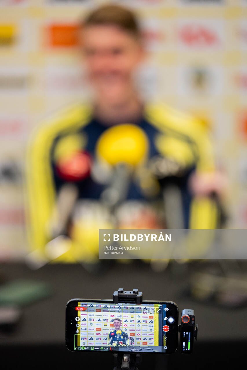 Alexander Bernhardsson of the Swedish men's national