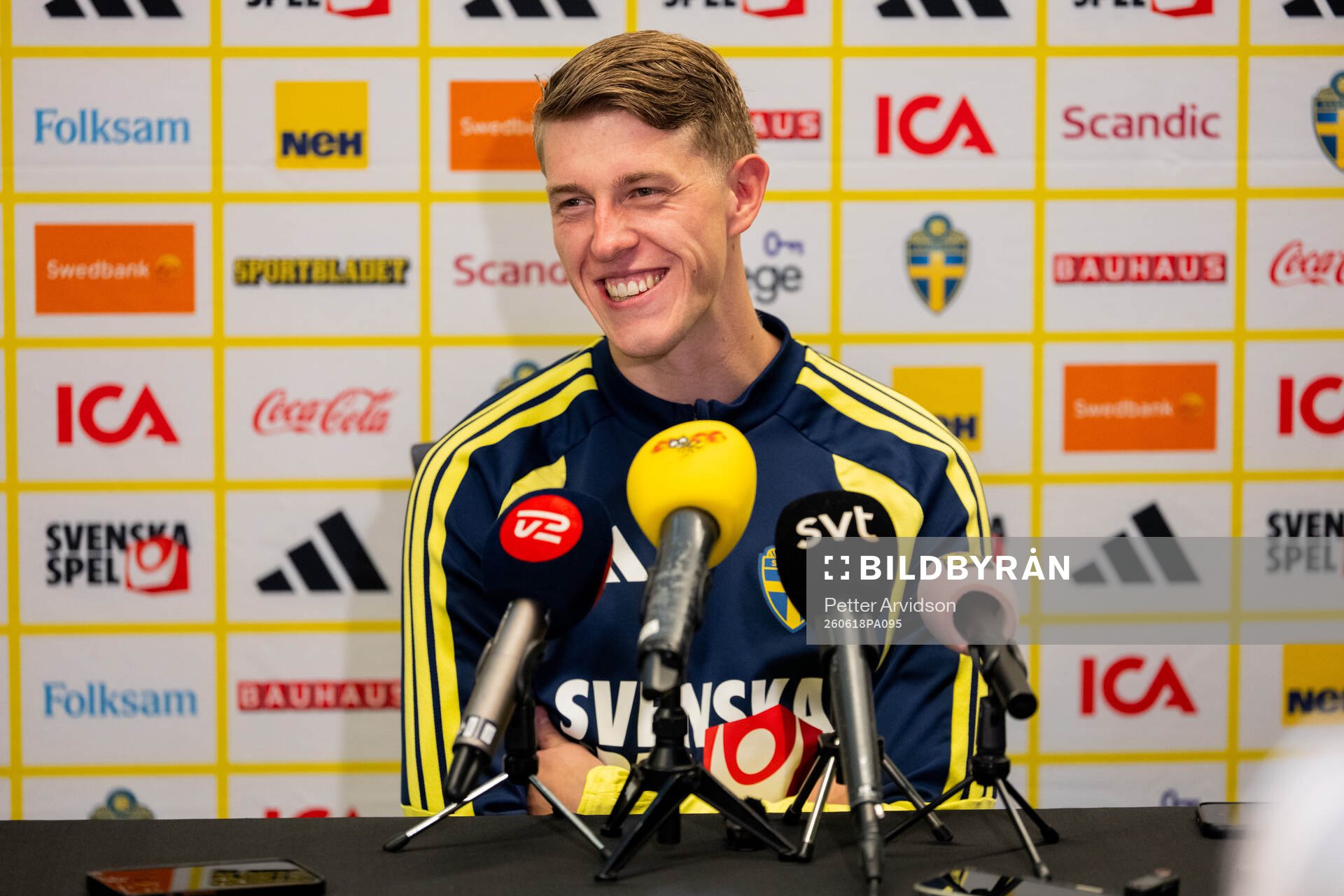 Alexander Bernhardsson of the Swedish men's national
