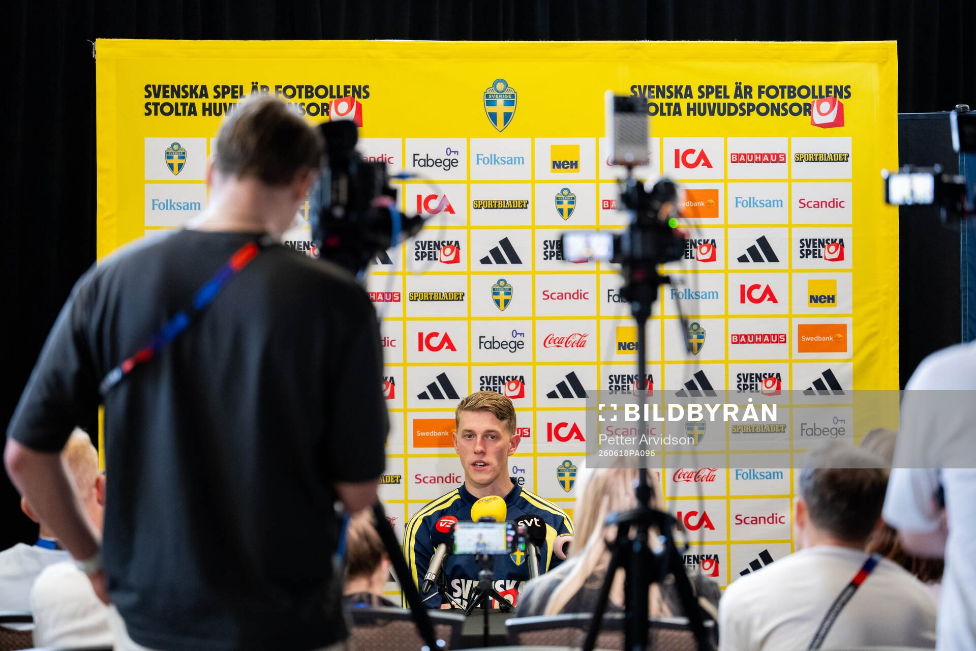 Alexander Bernhardsson of the Swedish men's national