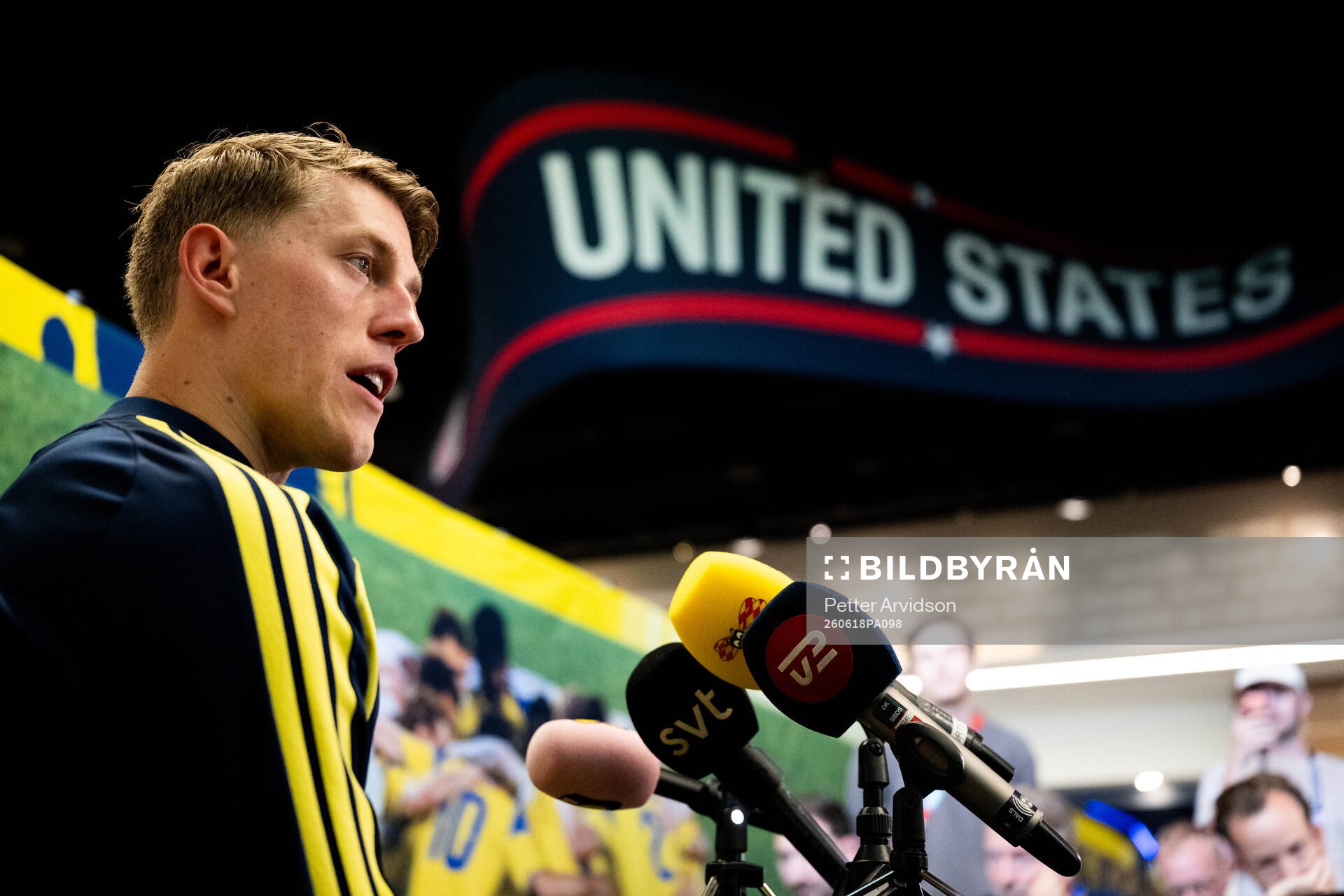 Alexander Bernhardsson of the Swedish men's national