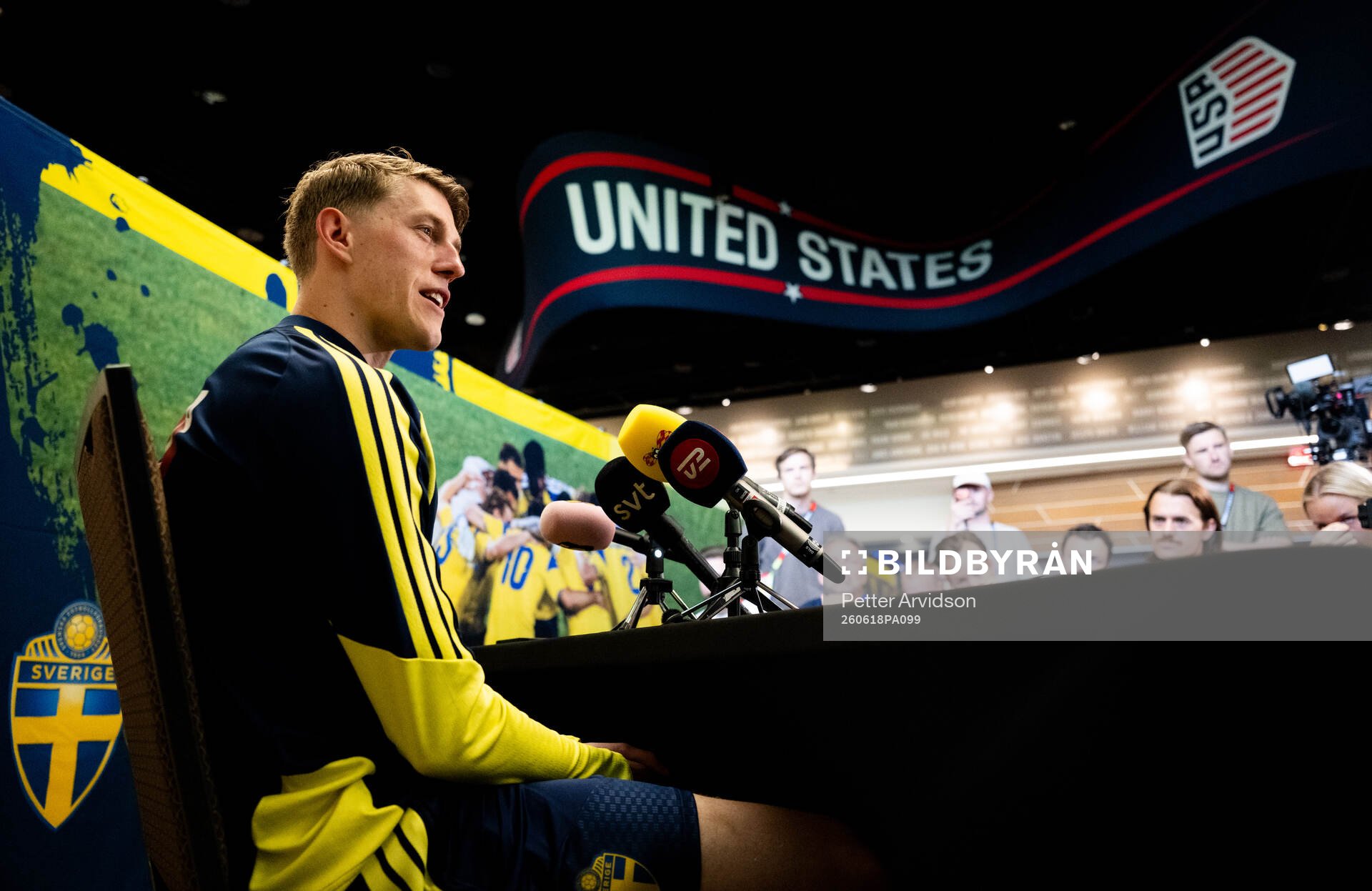 Alexander Bernhardsson of the Swedish men's national
