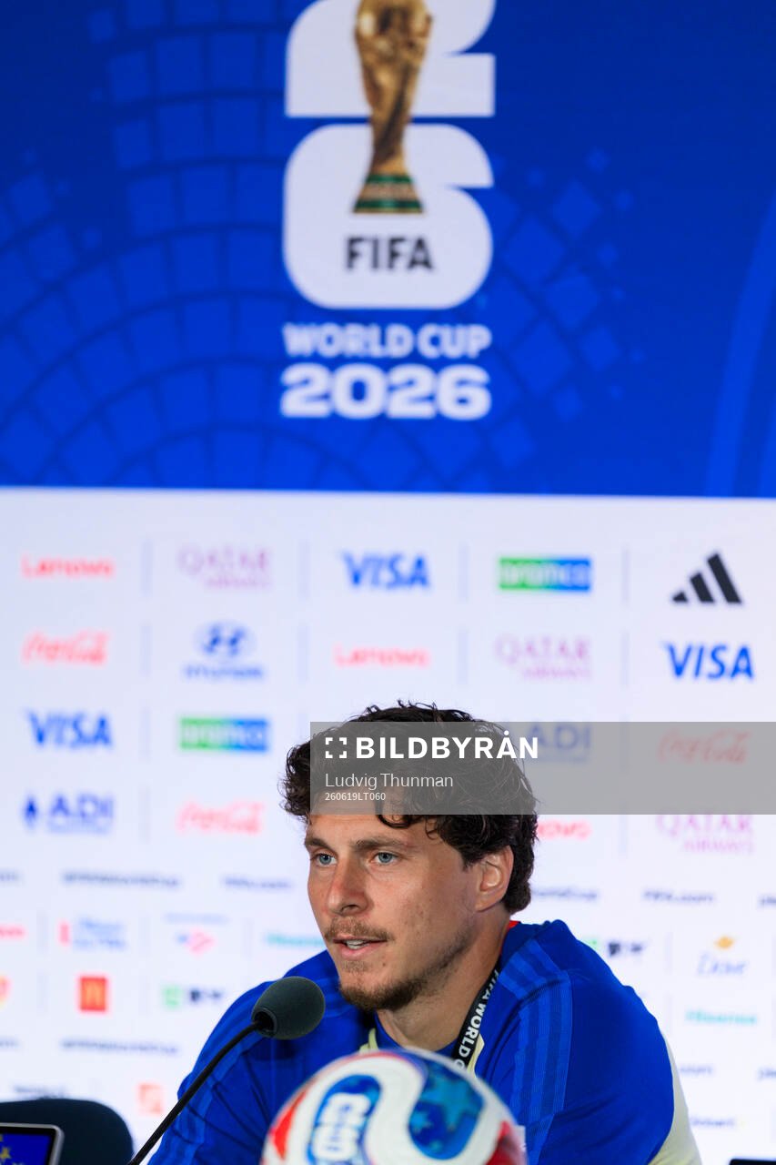 Victor Nilsson Lindelöf of the Swedish national football
