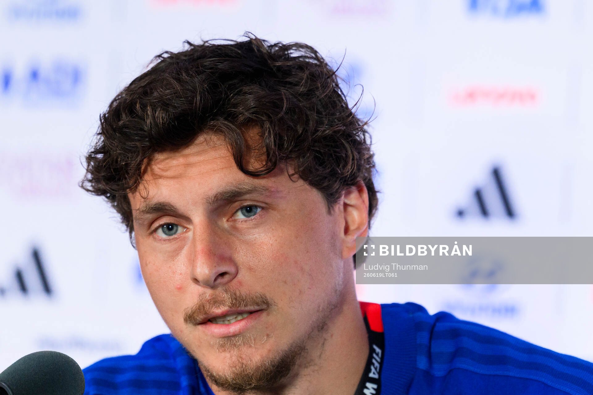 Victor Nilsson Lindelöf of the Swedish national football