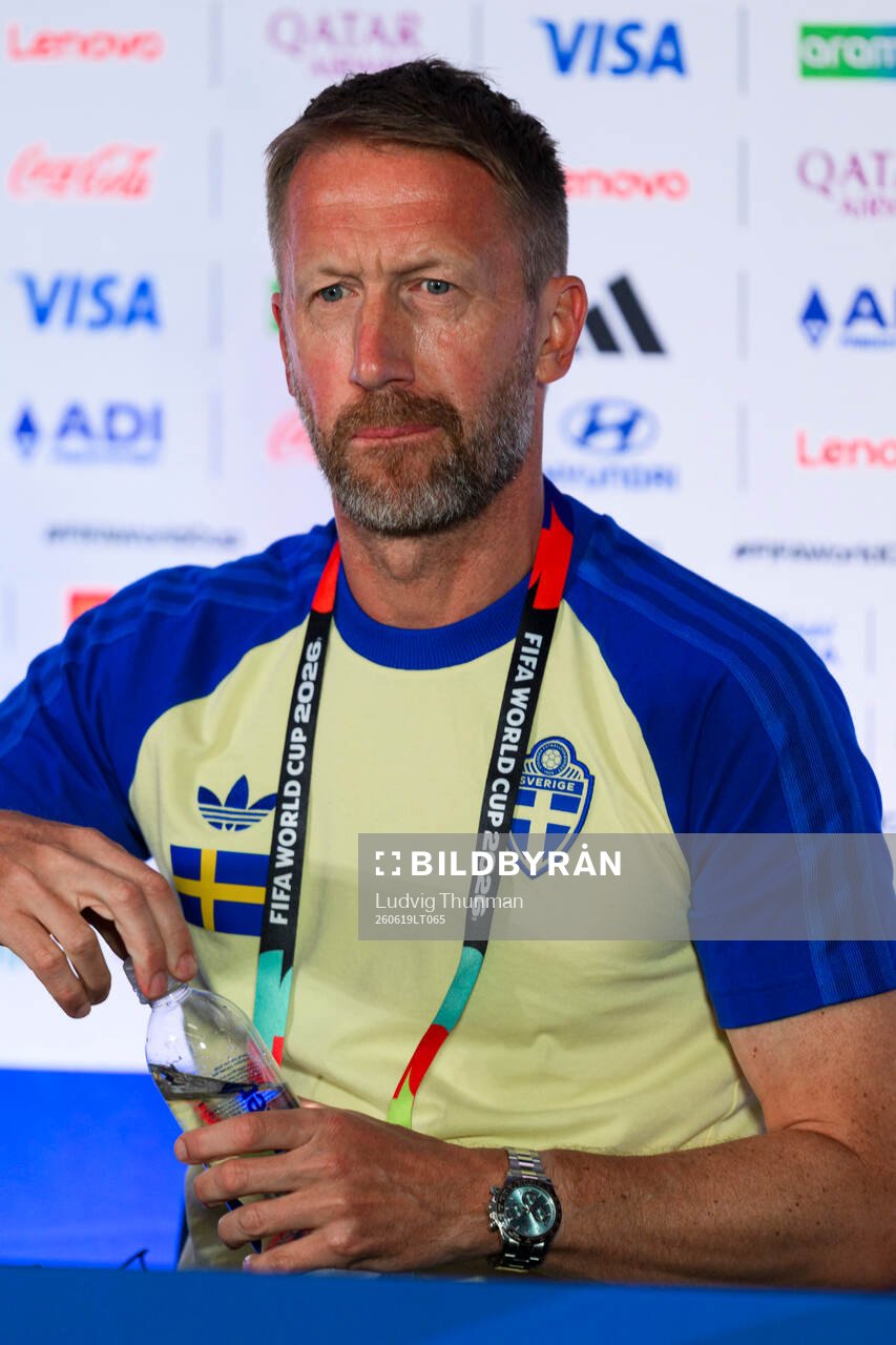 Head coach Graham Potter of the Swedish national football