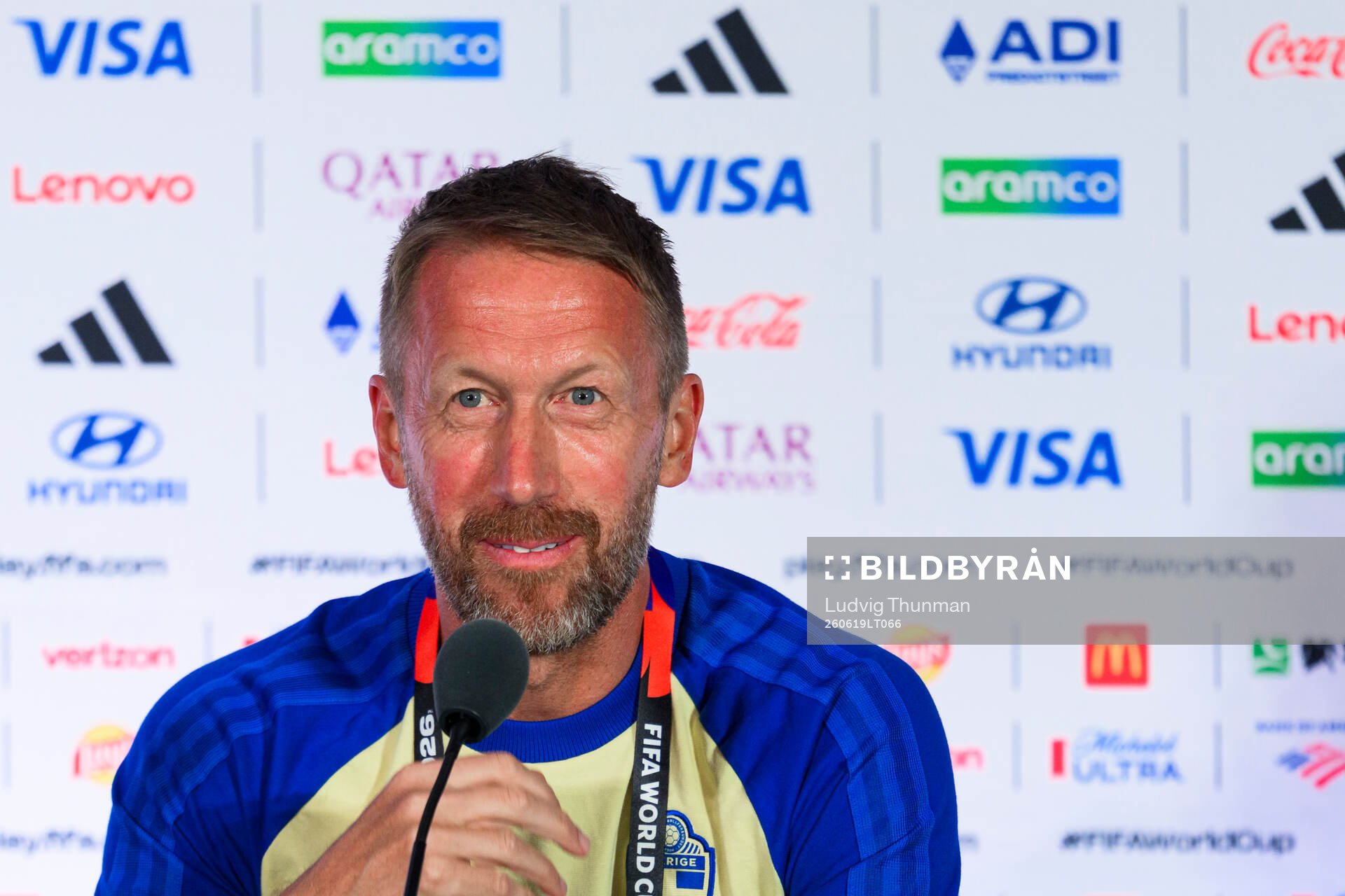 Head coach Graham Potter of the Swedish national football