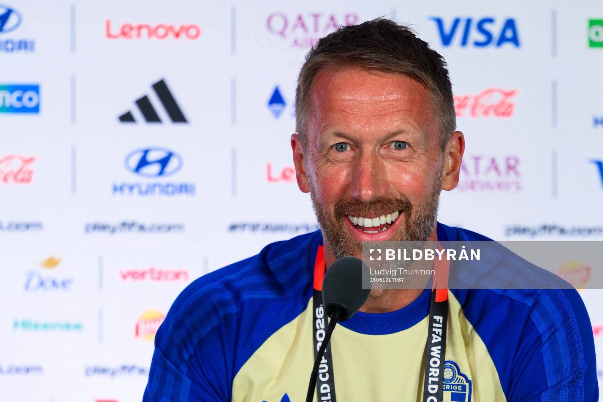Head coach Graham Potter of the Swedish national football
