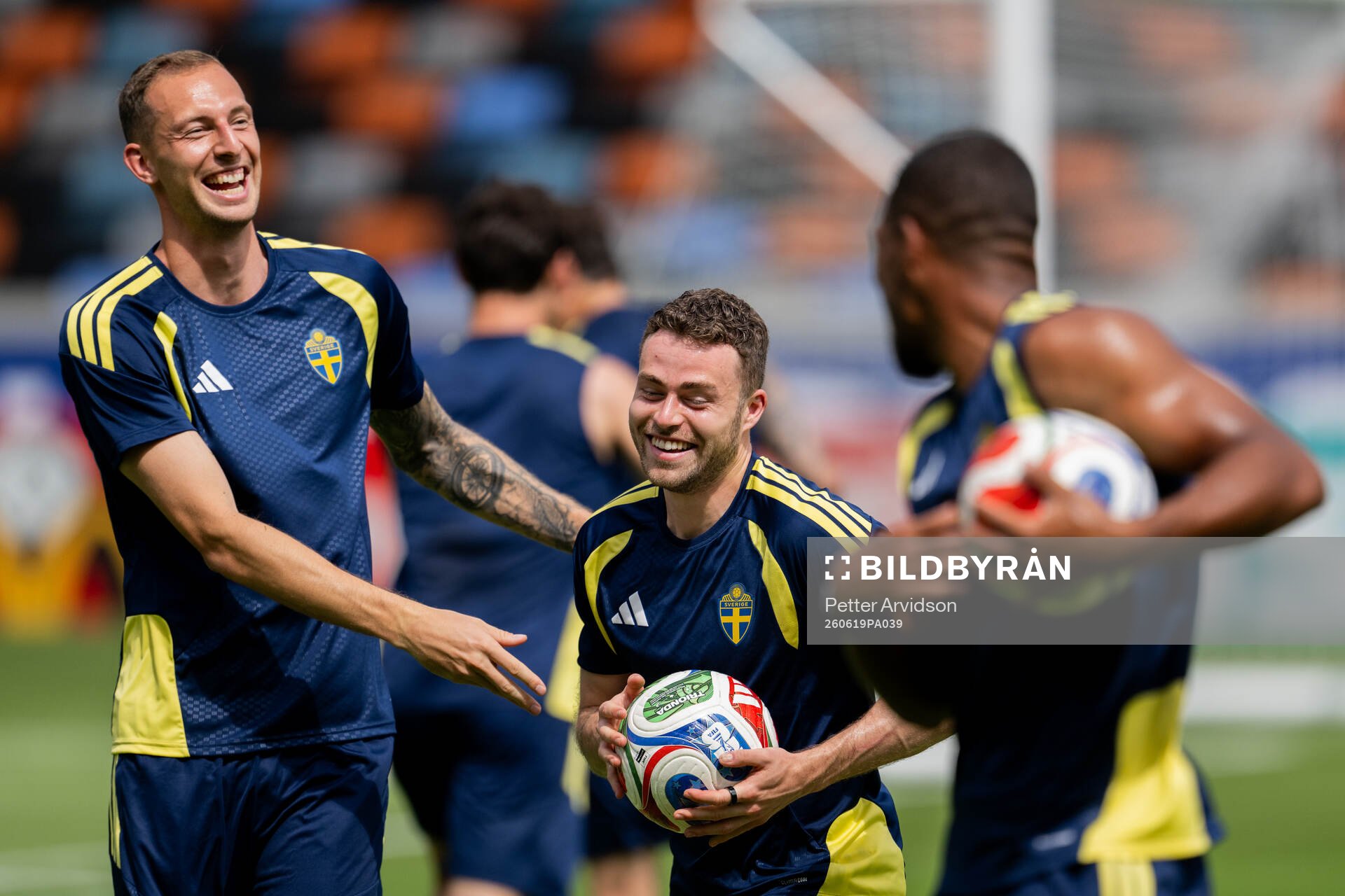 Gustaf Nilsson and Gabriel Gudmundsson of the Swedish