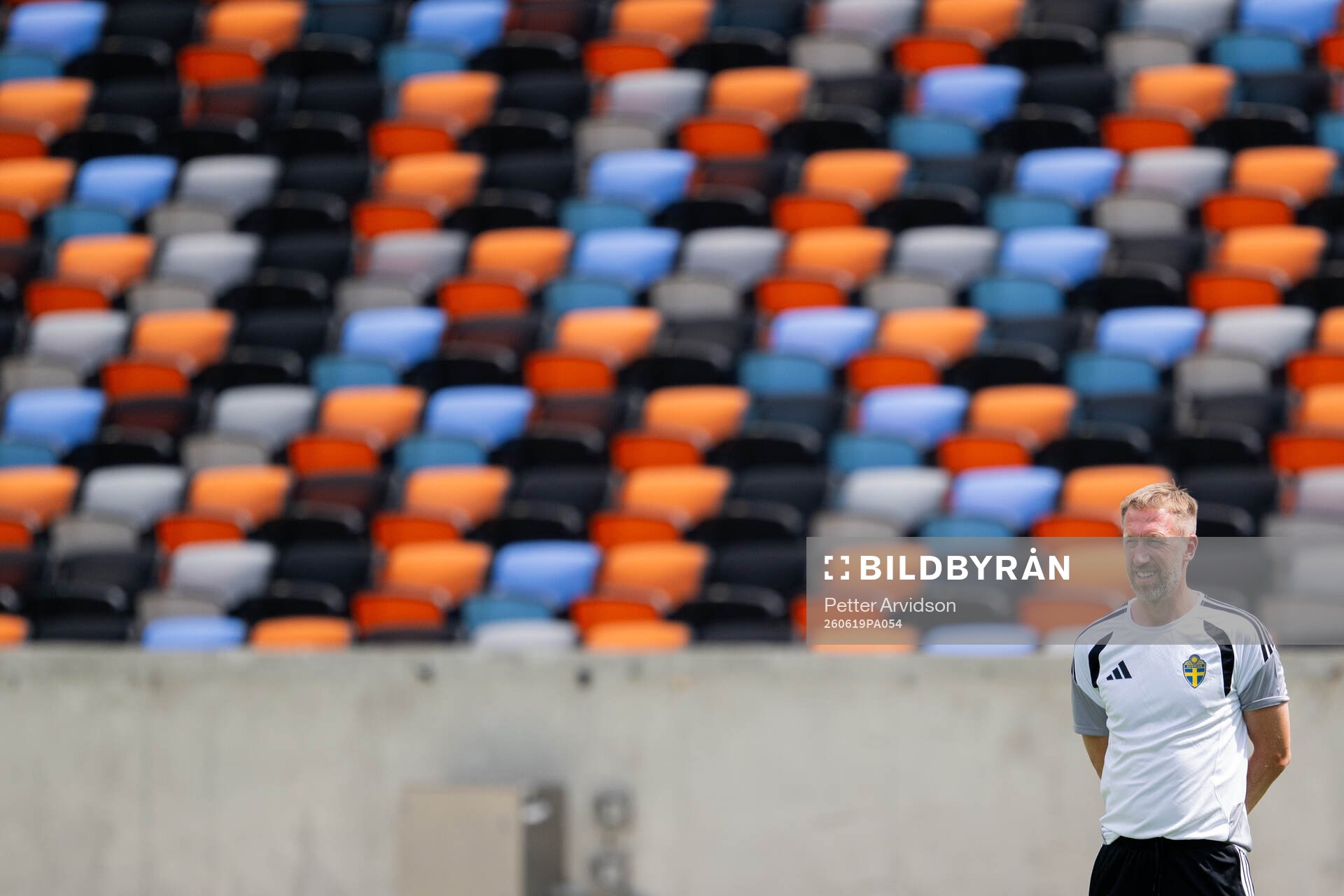Head coach Graham Potter of the Swedish national football