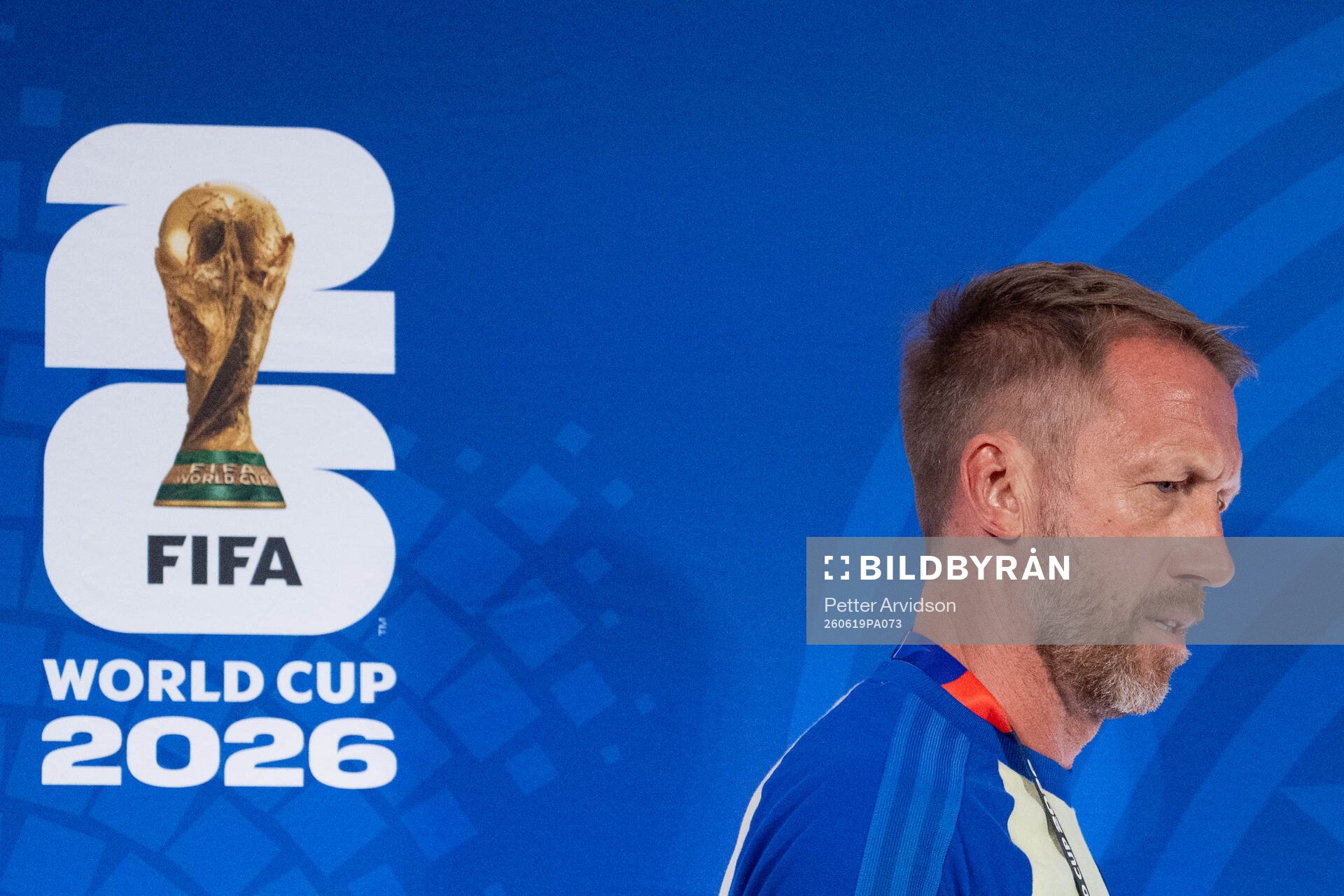 Head coach Graham Potter of the Swedish national football