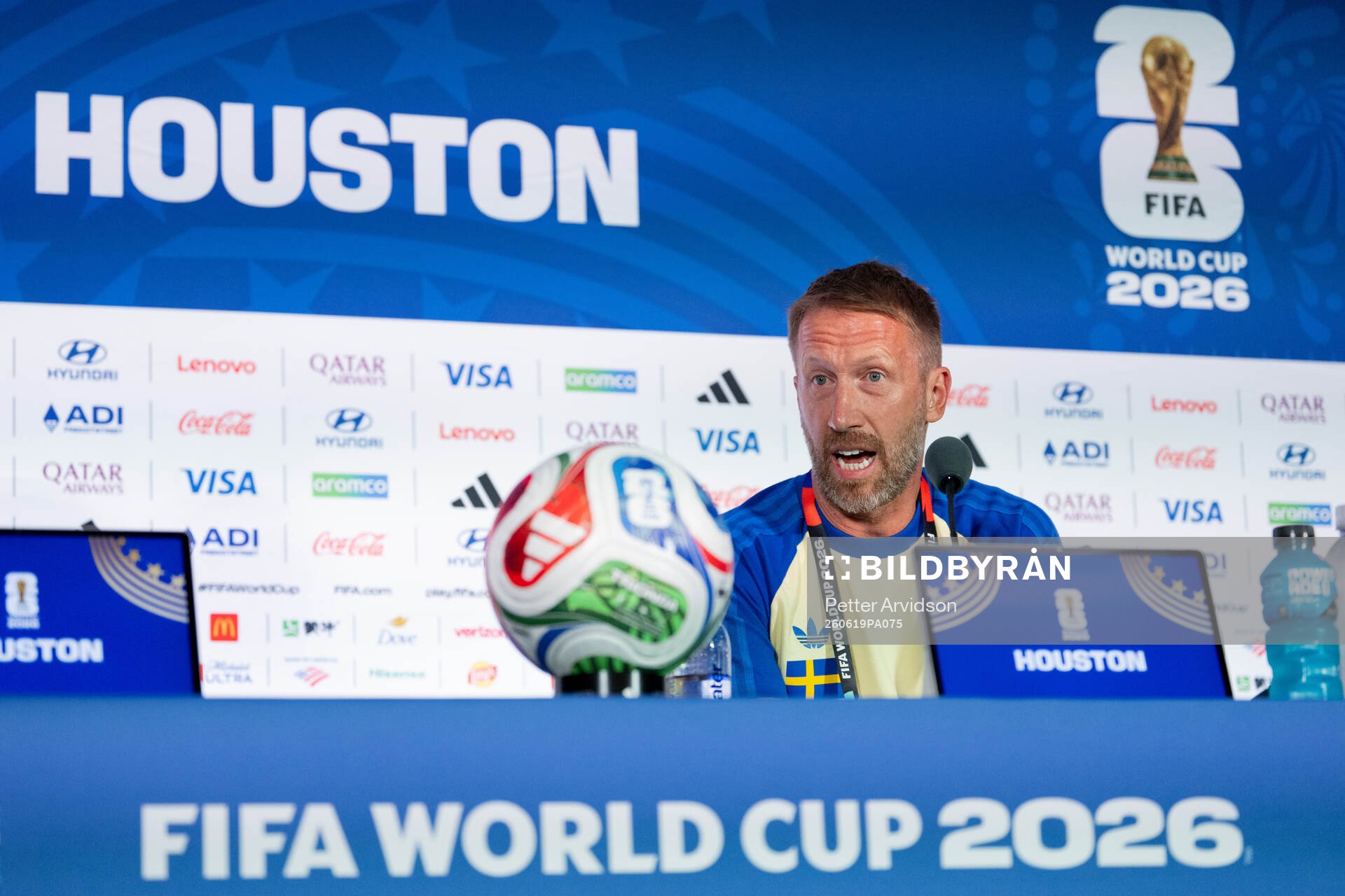 Head coach Graham Potter of the Swedish national football
