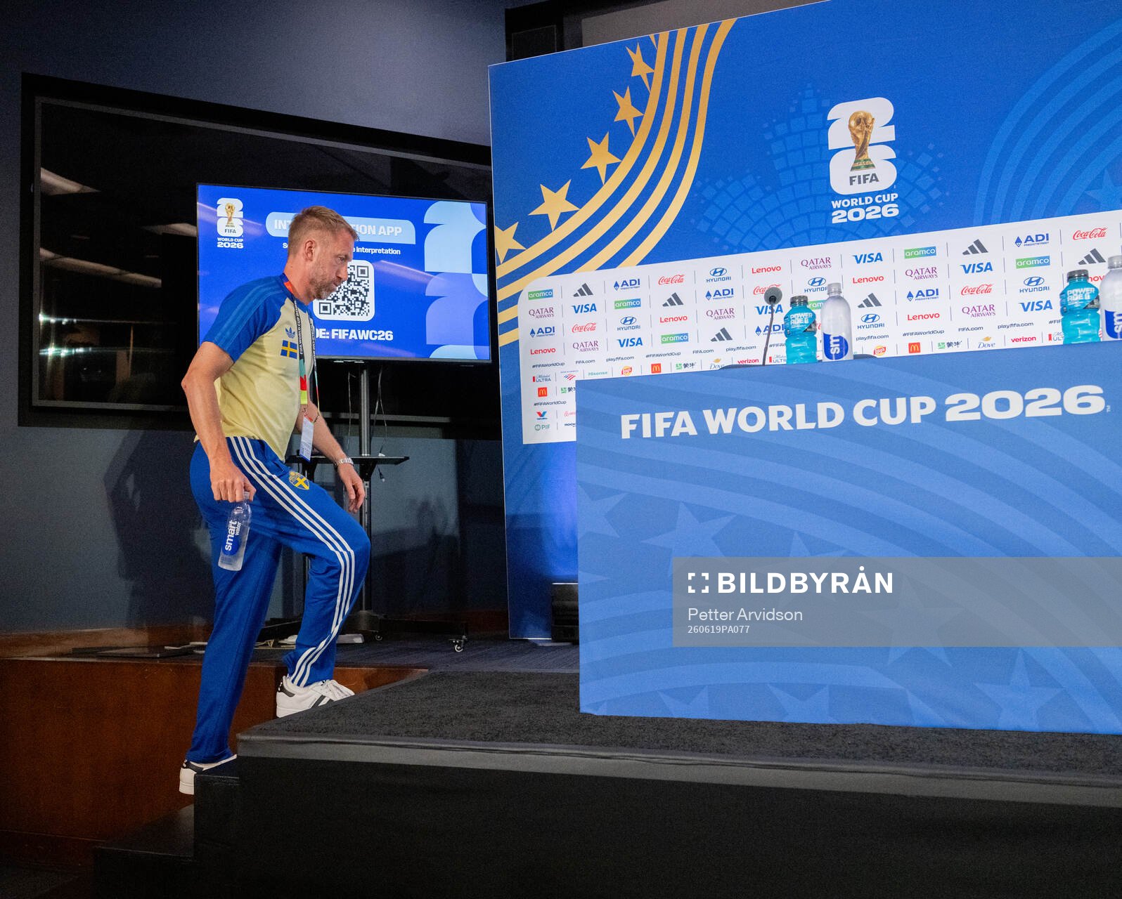 Head coach Graham Potter of the Swedish national football