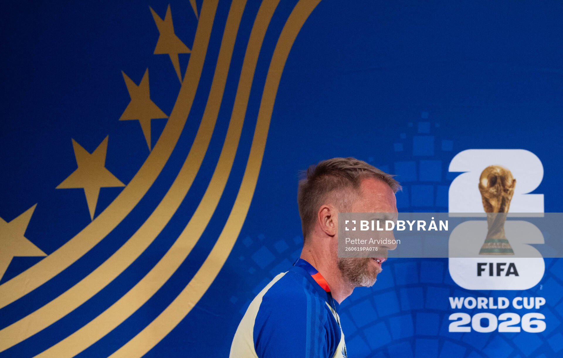 Head coach Graham Potter of the Swedish national football