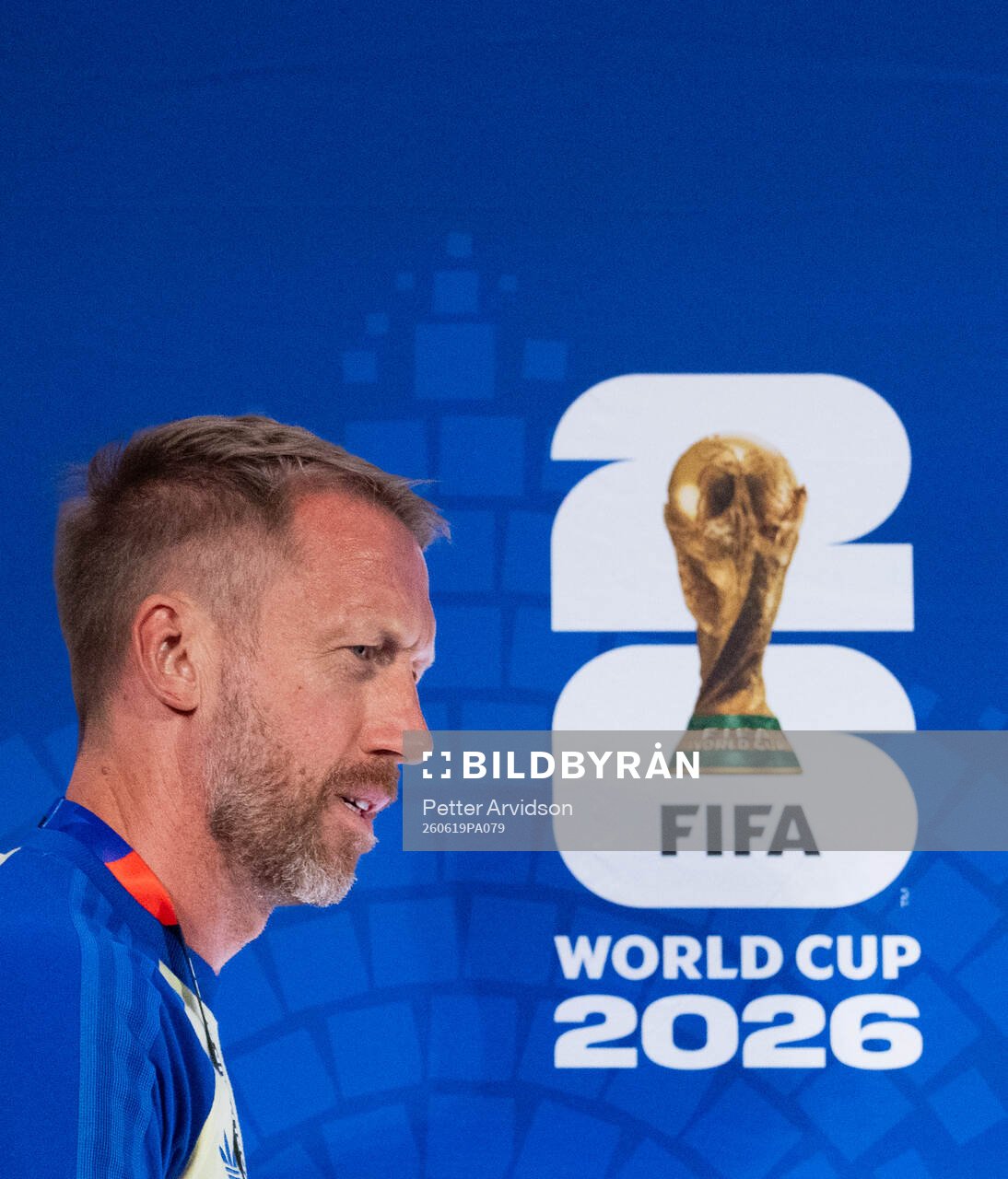 Head coach Graham Potter of the Swedish national football