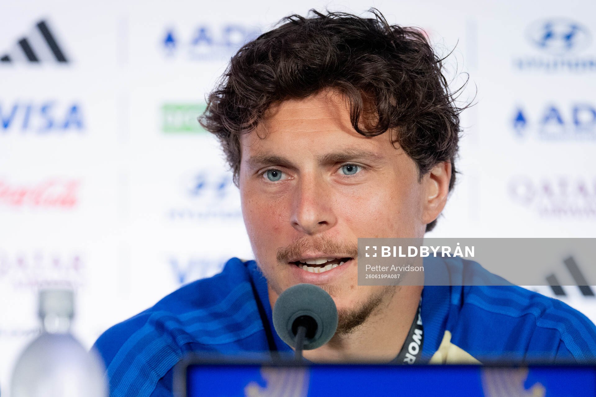 Victor Nilsson Lindelöf of the Swedish national football