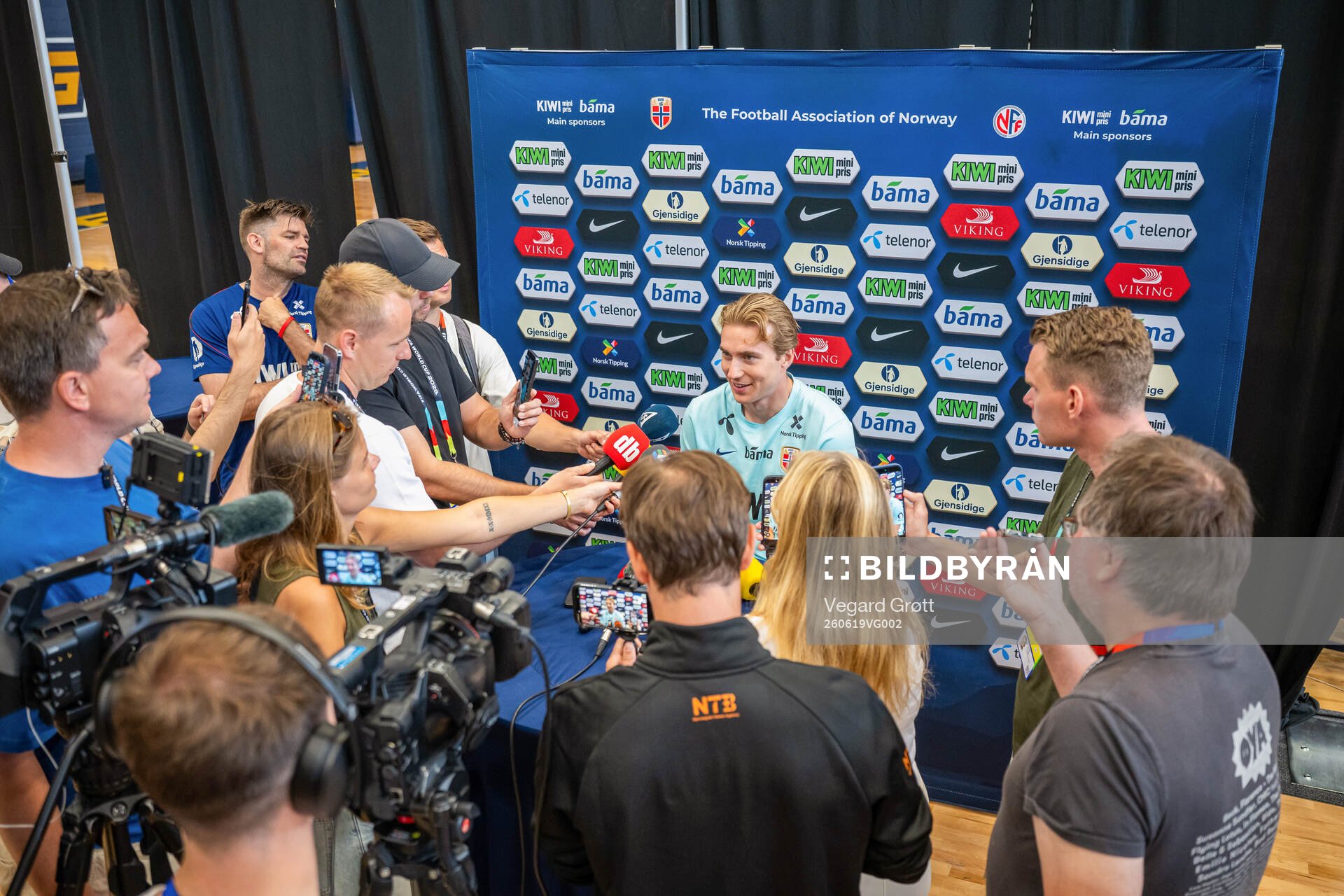 Kristian Thorstvedt of the Norwegian national football team
