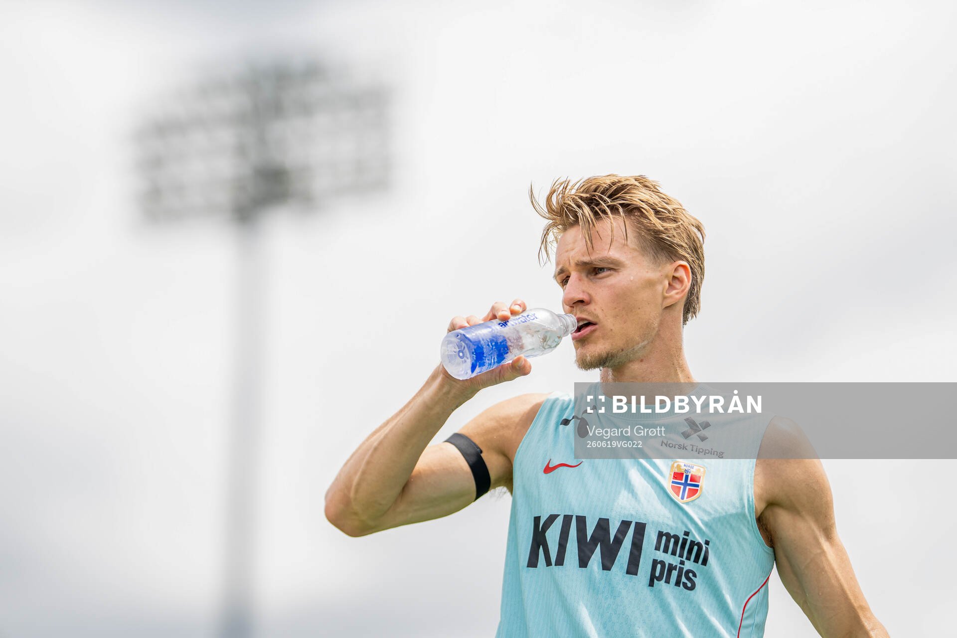 Martin Ødegaard of the Norwegian national football team