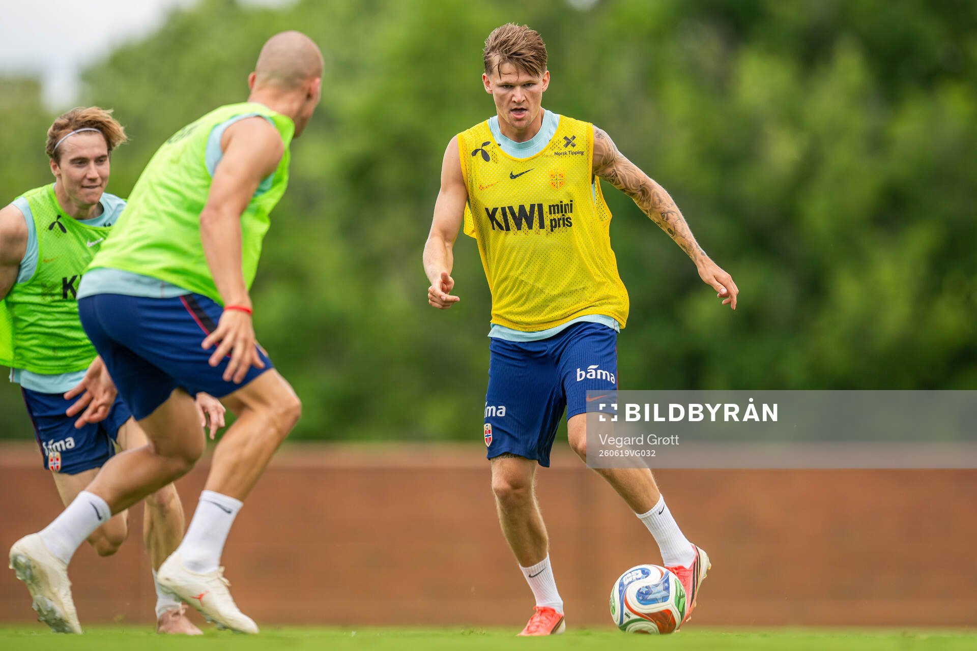 David Møller Wolfe of the Norwegian national football team