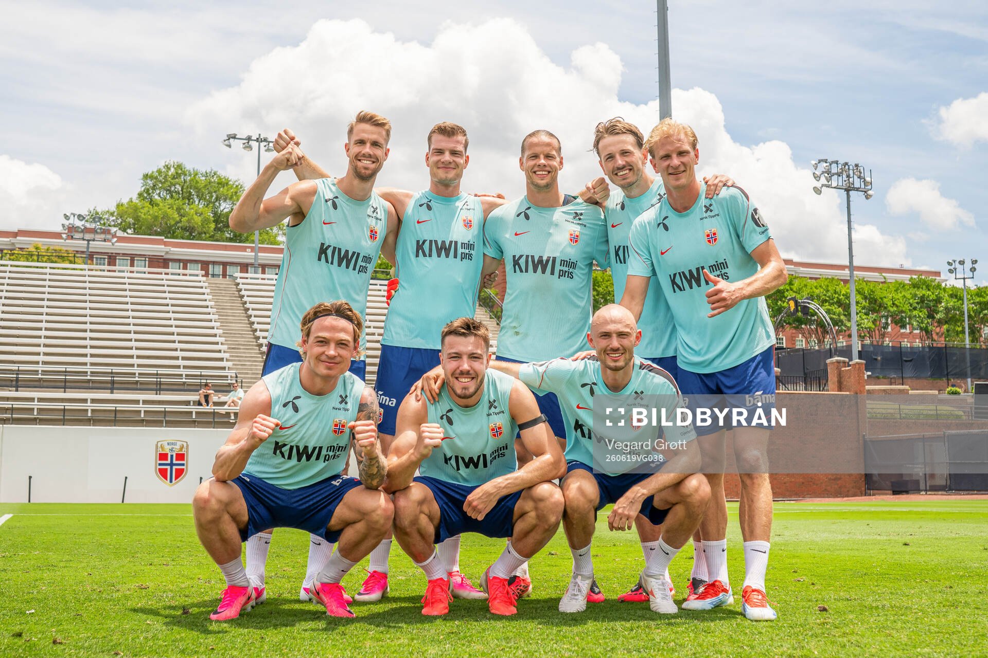 Kristoffer Ajer, Patrick Berg, Alexander Sørloth, Fredrik