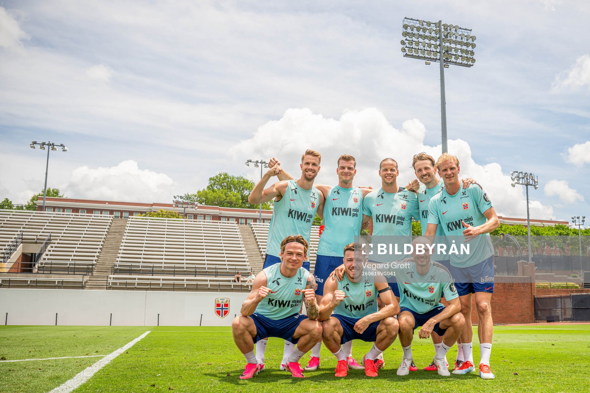 Kristoffer Ajer, Patrick Berg, Alexander Sørloth, Fredrik