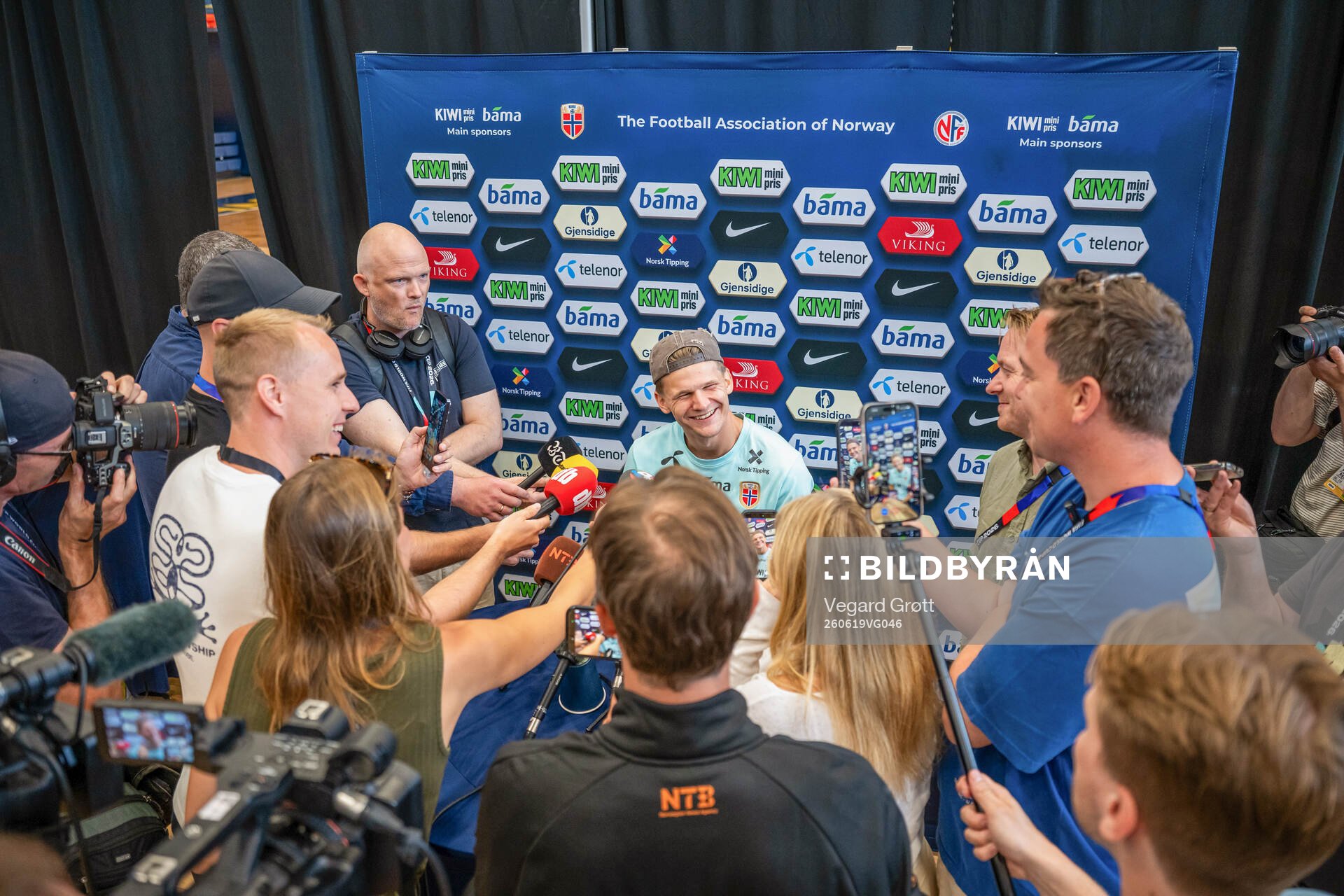 David Møller Wolfe of the Norwegian national football team