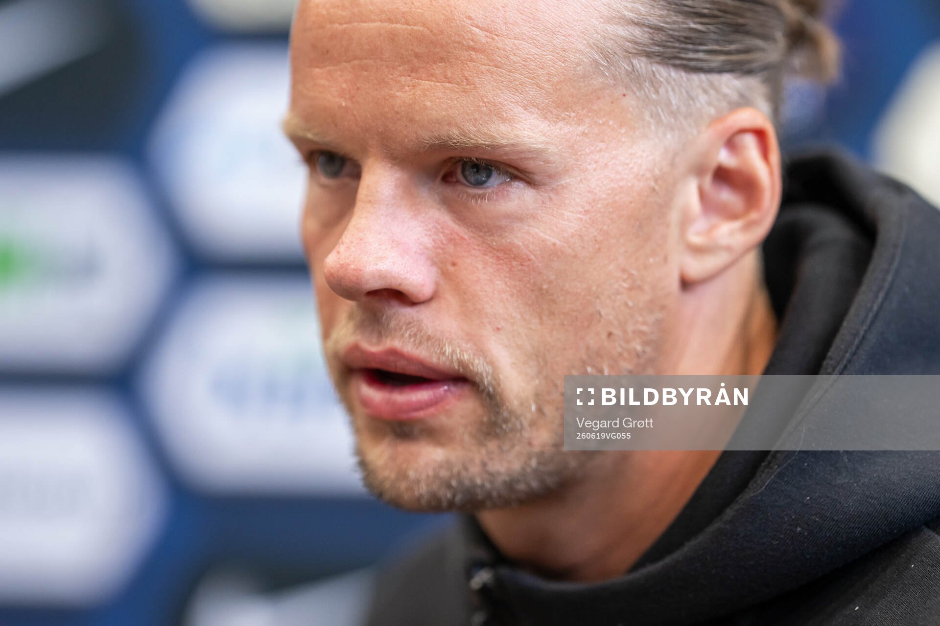 Goalkeeper Ørjan Håskjold Nyland of the Norwegian