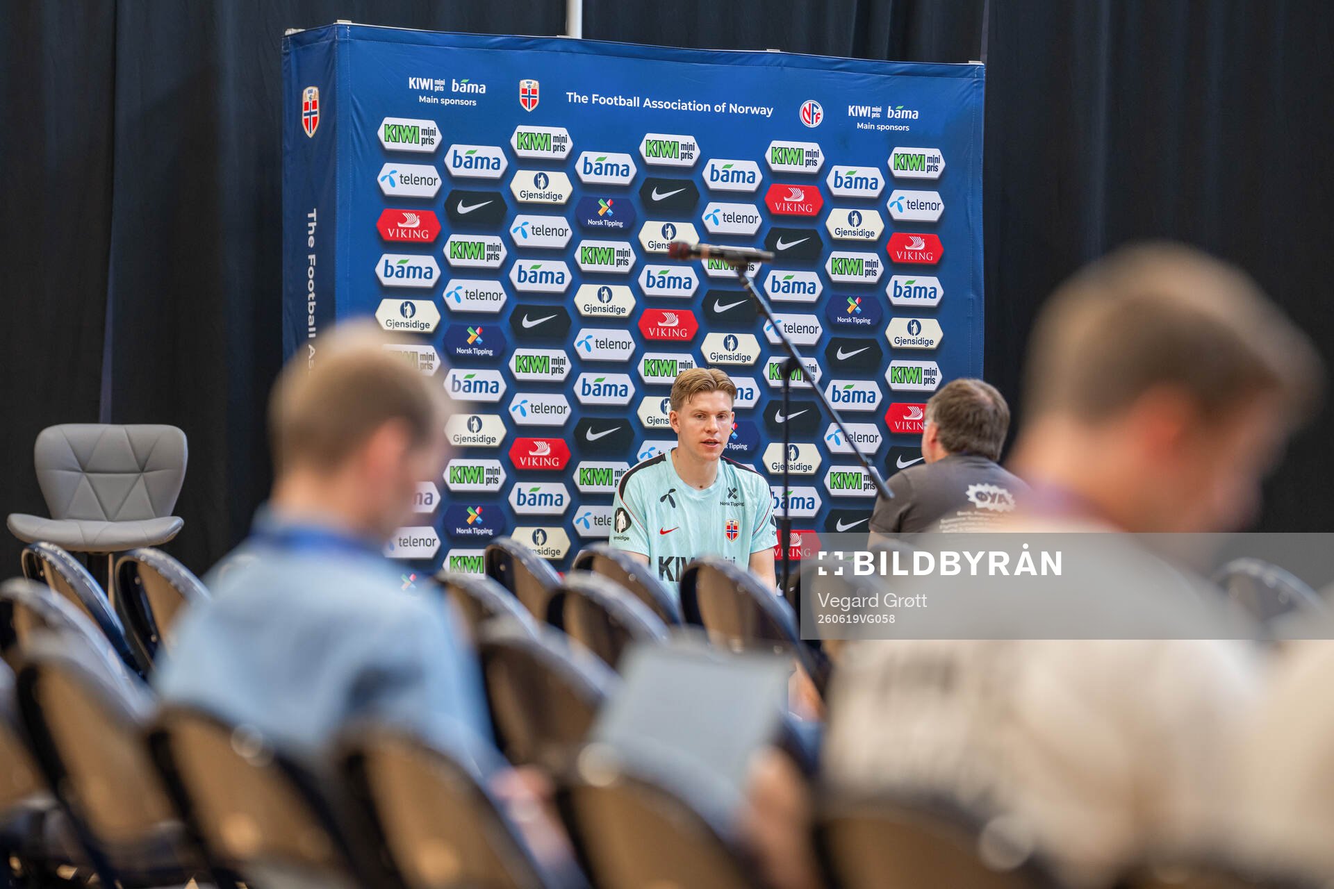 Jens Petter Hauge of the Norwegian national football team